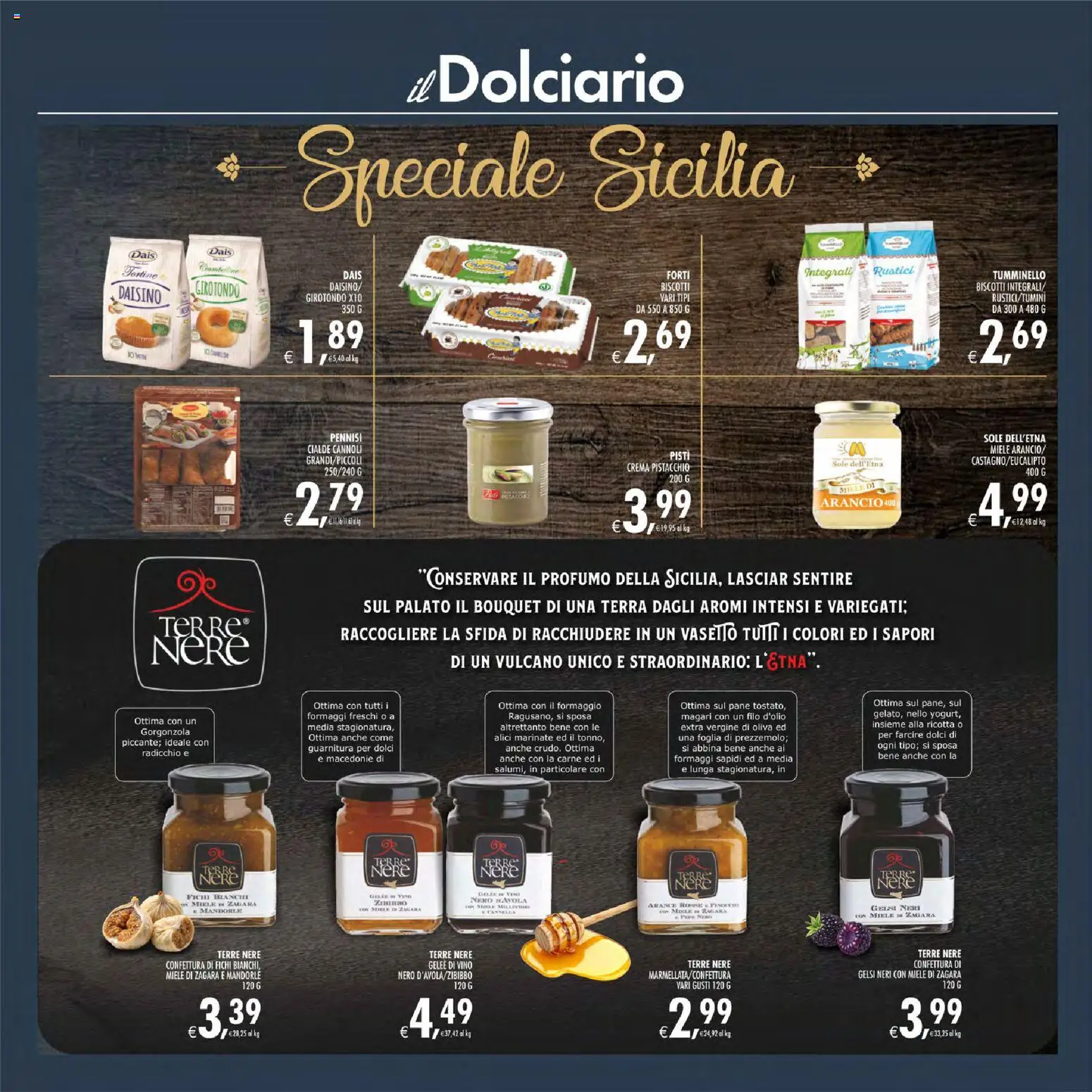 Volantino Decò del 11/08/2026 | Pagina: 29 | Prodotti: Pistacchio, Vino, Mandorle, Dolci