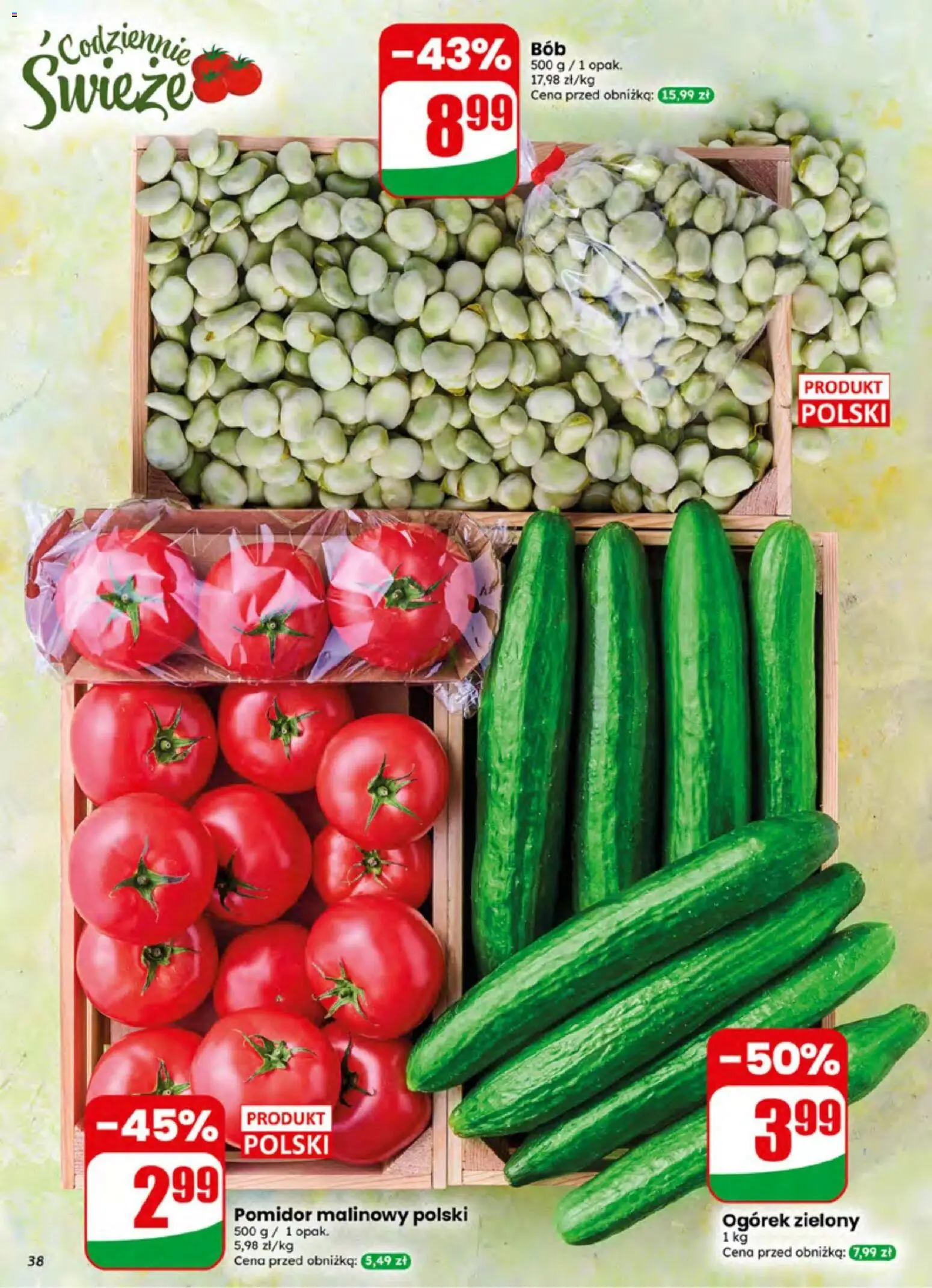 Dino gazetka od 01.07.2026 | Strona: 38 | Produkty: Pomidor malinowy