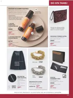 Pogląd oferty "Avon Katalog 10 2026" - ważna od 30.09.2026 | Strona: 145 | Produkty: Bransoletka, Imbir, Torebka, Portfel