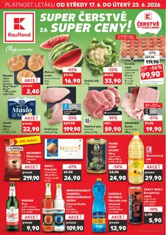 Náhled letáku Kaufland leták - Praha 4 od 17.06.2026