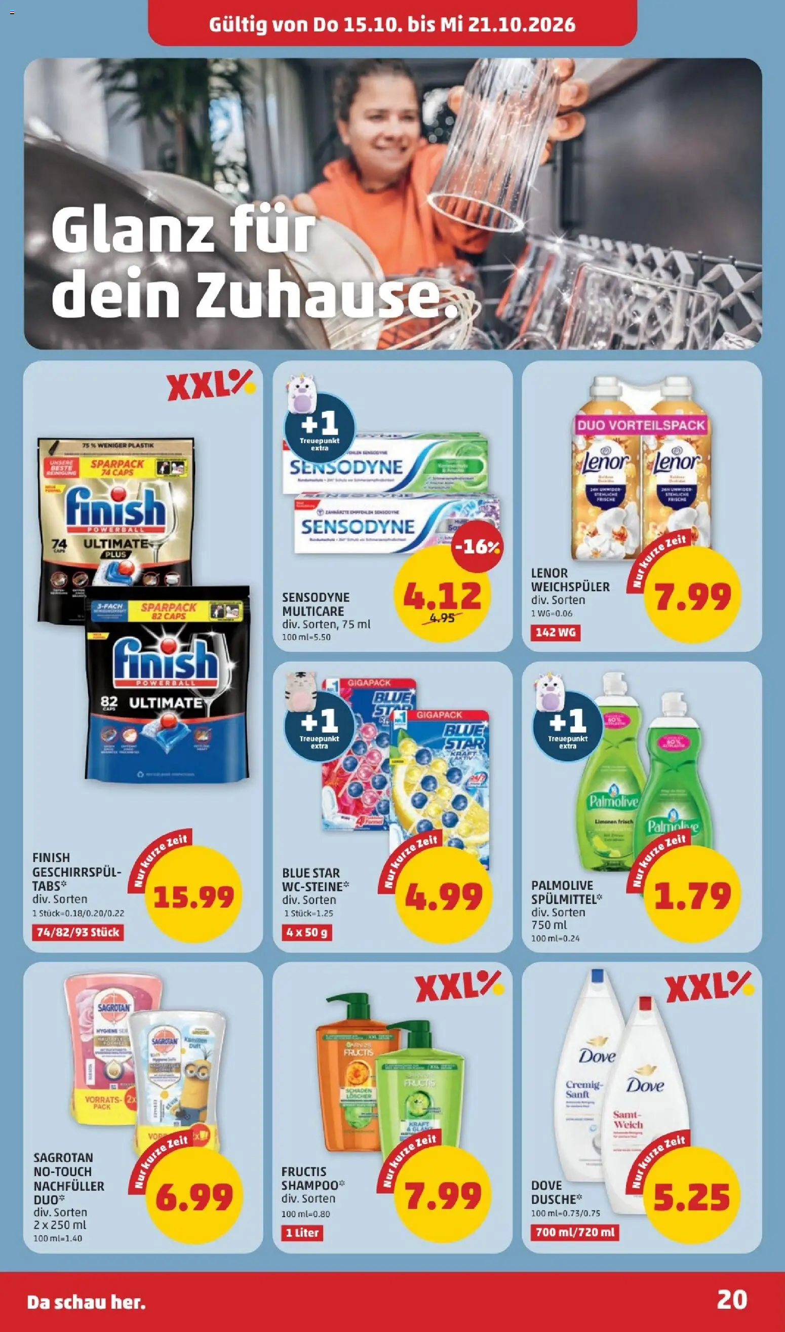 Penny Markt Flugblatt gültig ab 15.10.2026 | Seite: 22 | Produkte: Weichspüler