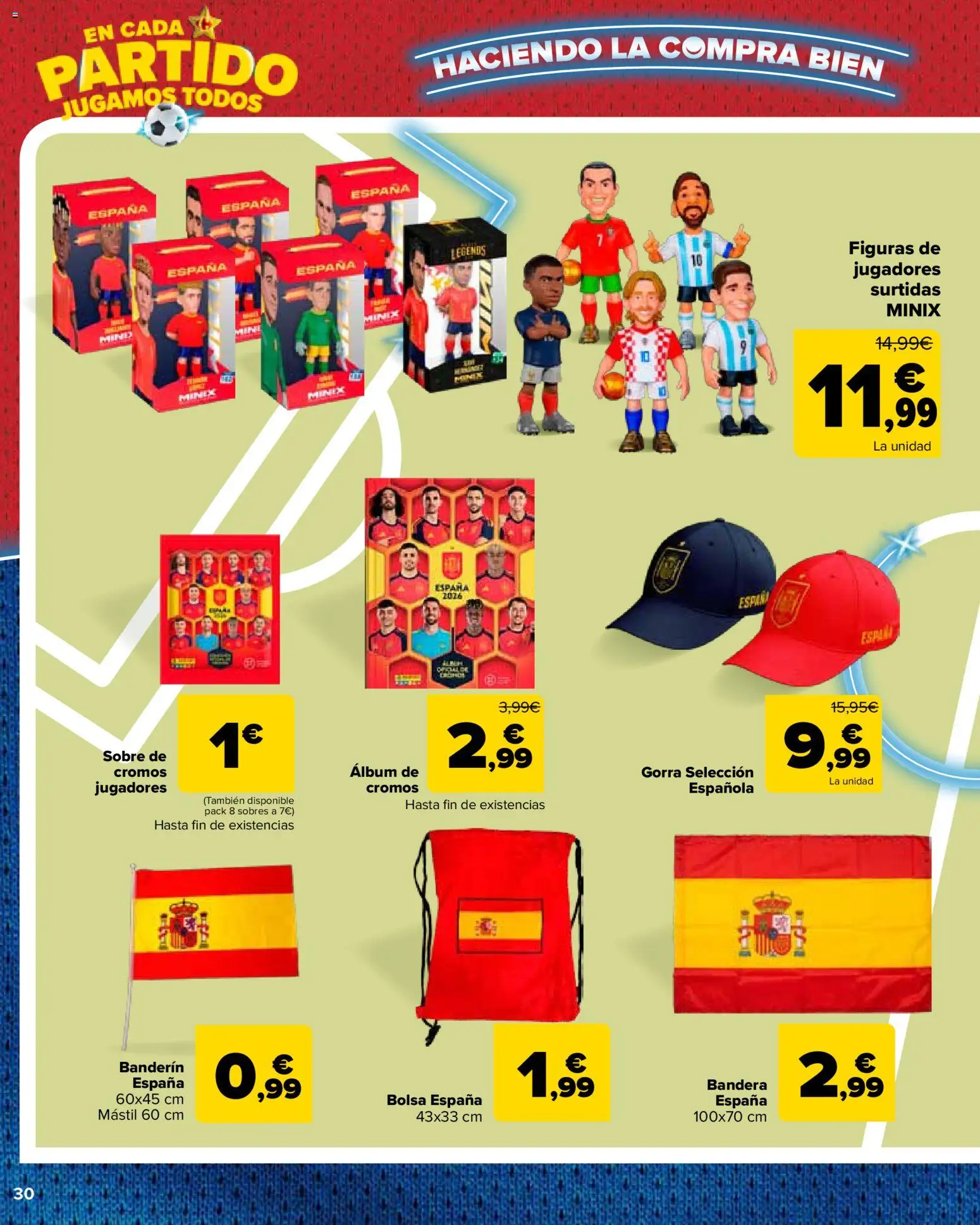 Carrefour La Fiesta del Futbol │ válido desde el 11.06.2026 | Página: 30 | Productos: Bolsa
