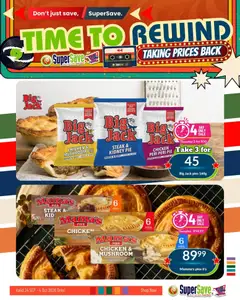 Super Save specials catalogue – valid from 24/09/2026 | Page: 28 | Products: Steak, Chicken, Gravy, Pastry