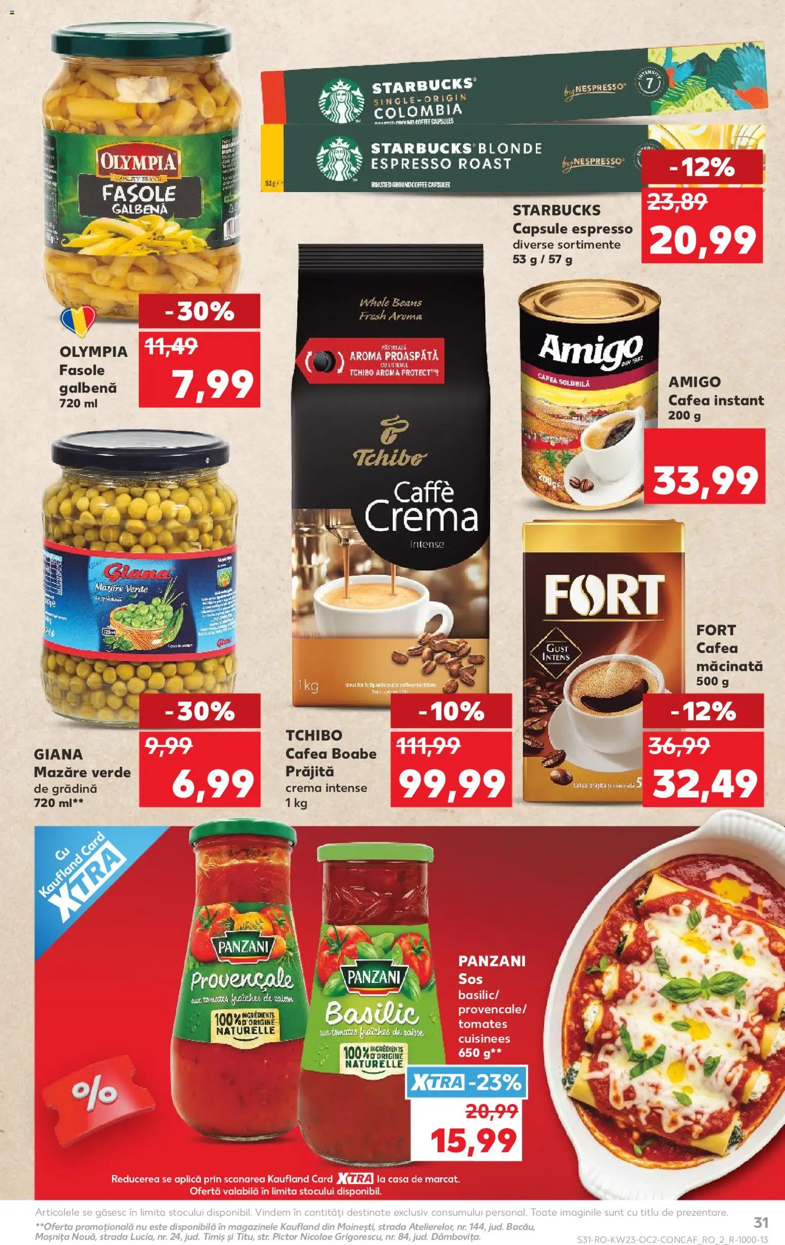 Kaufland RO akciós ujság - amely érvényes a következő dátumtól: 03.06.2026 | Oldal: 31