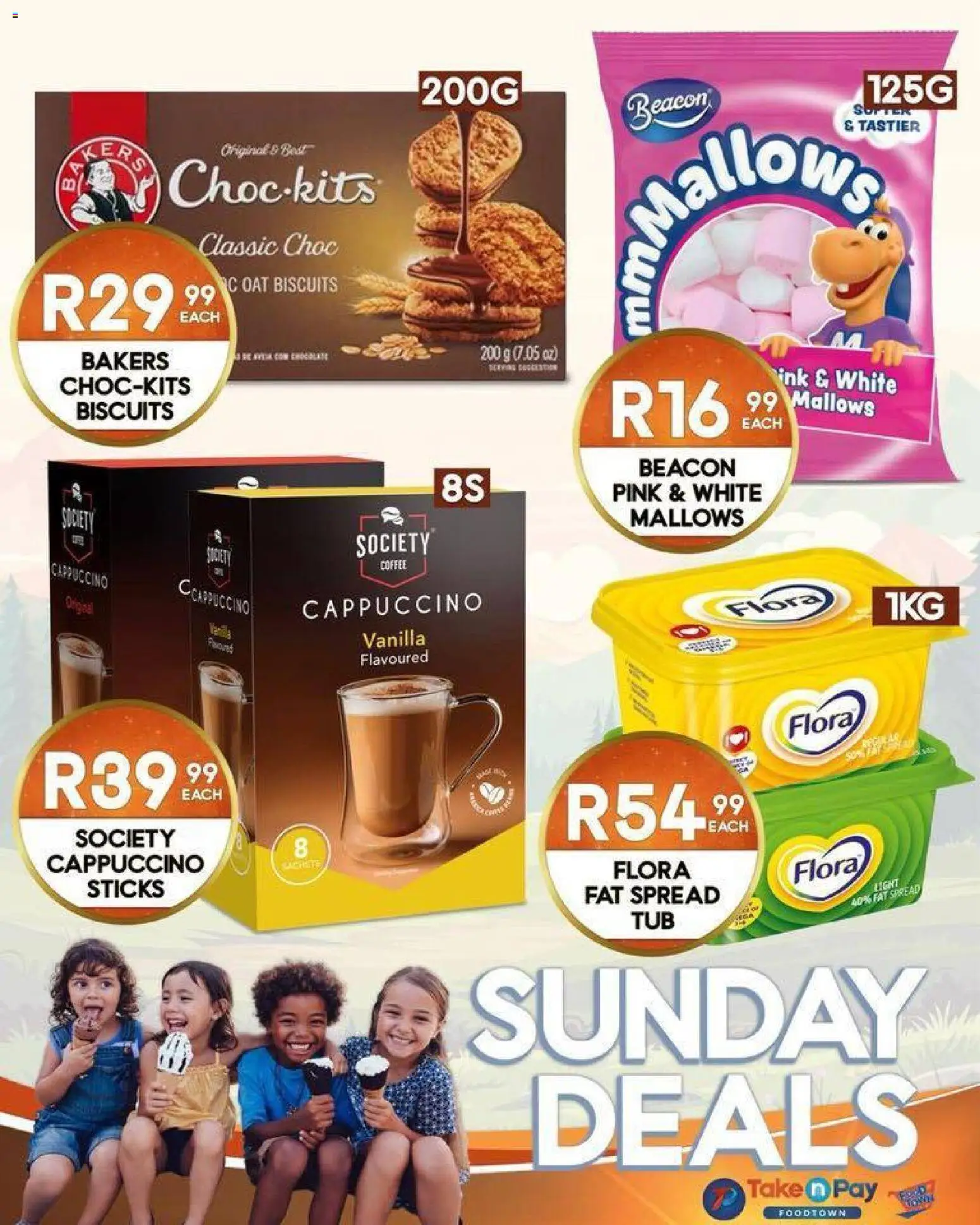 New Take n Pay catalogue – valid from 07.06.2026 | Page: 57 | Products: Biscuits, Coffee, Fat spread