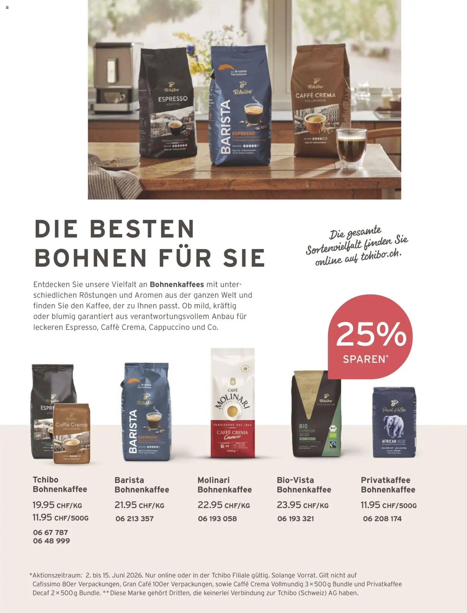 Tchibo aktionen Träume, Mut & Girlpower – gültig ab 26.06.2026 | Seite: 141 | Produkte: Kaffee
