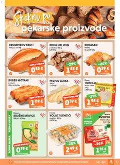 Studenac Katalog - Pregled kataloga iz trgovine Studenac, vrijedi od 17.06.2026 | Stranica: 5 | Proizvodi: Maslac, Krušne mrvice, Dvopek, Kroasan
