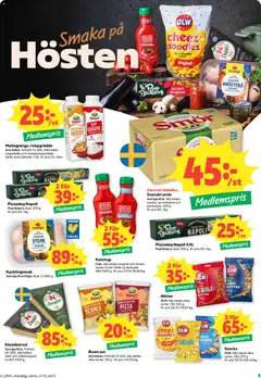 Coop Daglivs erbjudanden - Förhandsvisning av reklamblad från butik Coop Daglivs aktuell från 05/10/2026 | Sida: 5 | Produkter: Salt, Ost, Pizzakit, Grädde