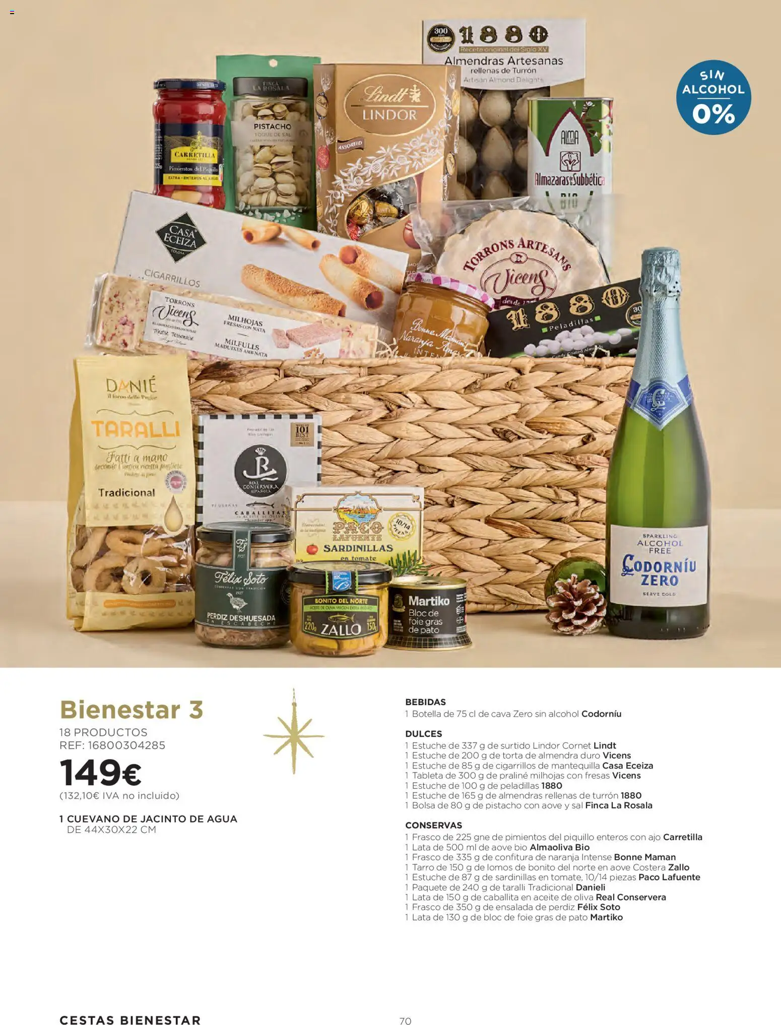 Hipercor - Cestas de Navidad Cataluňa │ válido desde el 08/10/2026 | Página: 70