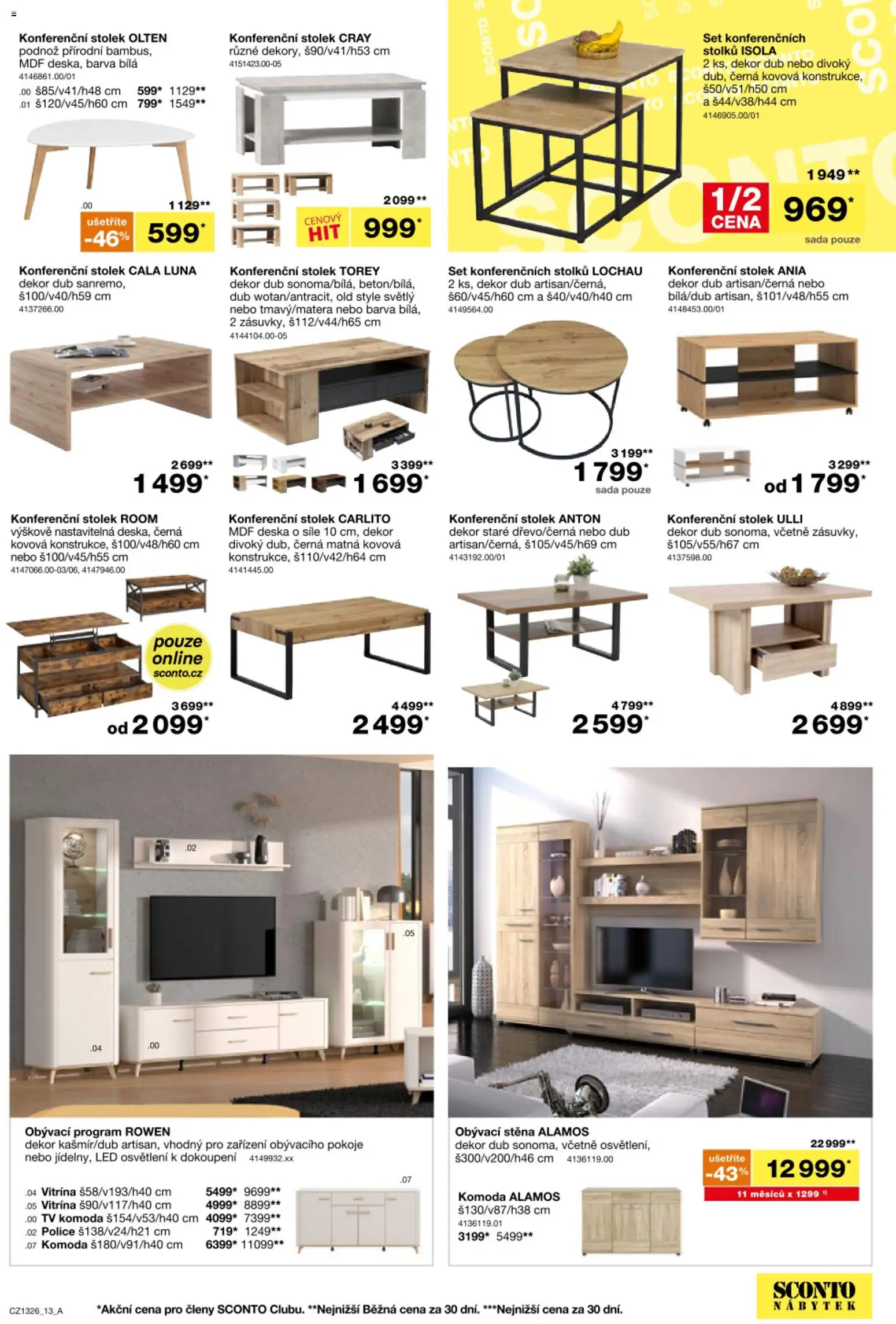 Sconto nábytek leták od 14.10.2026 | Strana: 13