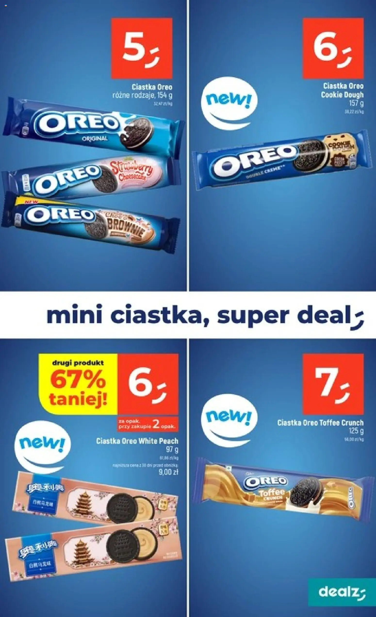 Dealz gazetka od 20.08.2026 | Strona: 9 | Produkty: Oreo, Ciastka Oreo, Brownie, Ciastka