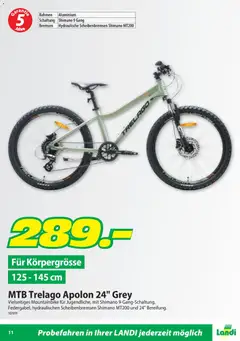 Landi Aktionen Fahrfreude ab 28.01.2026 gültig | Seite: 11 | Produkte: Mountainbike