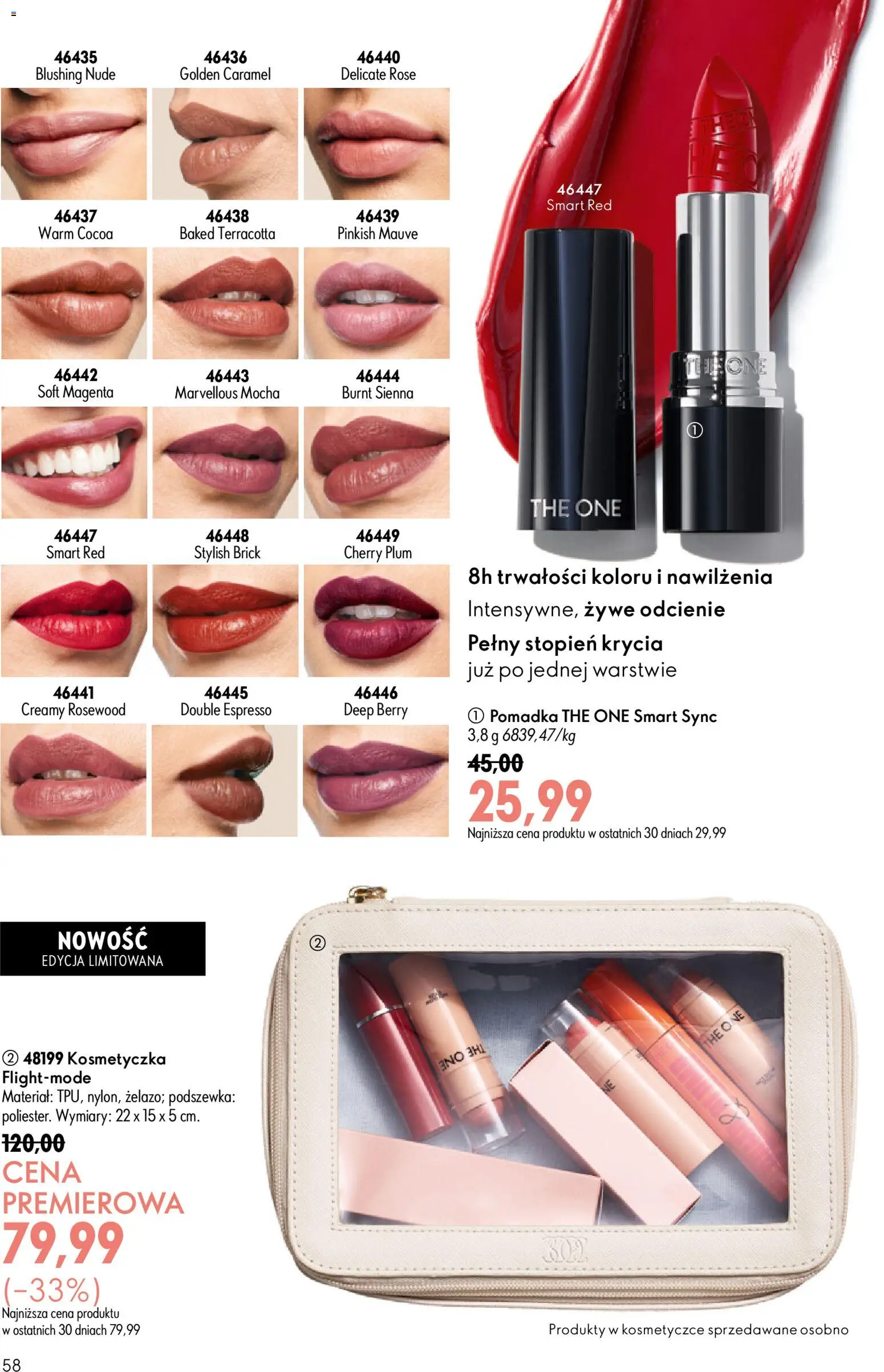 Oriflame Katalog 9 2026 od 17.06.2026 | Strona: 58 | Produkty: Pomadka