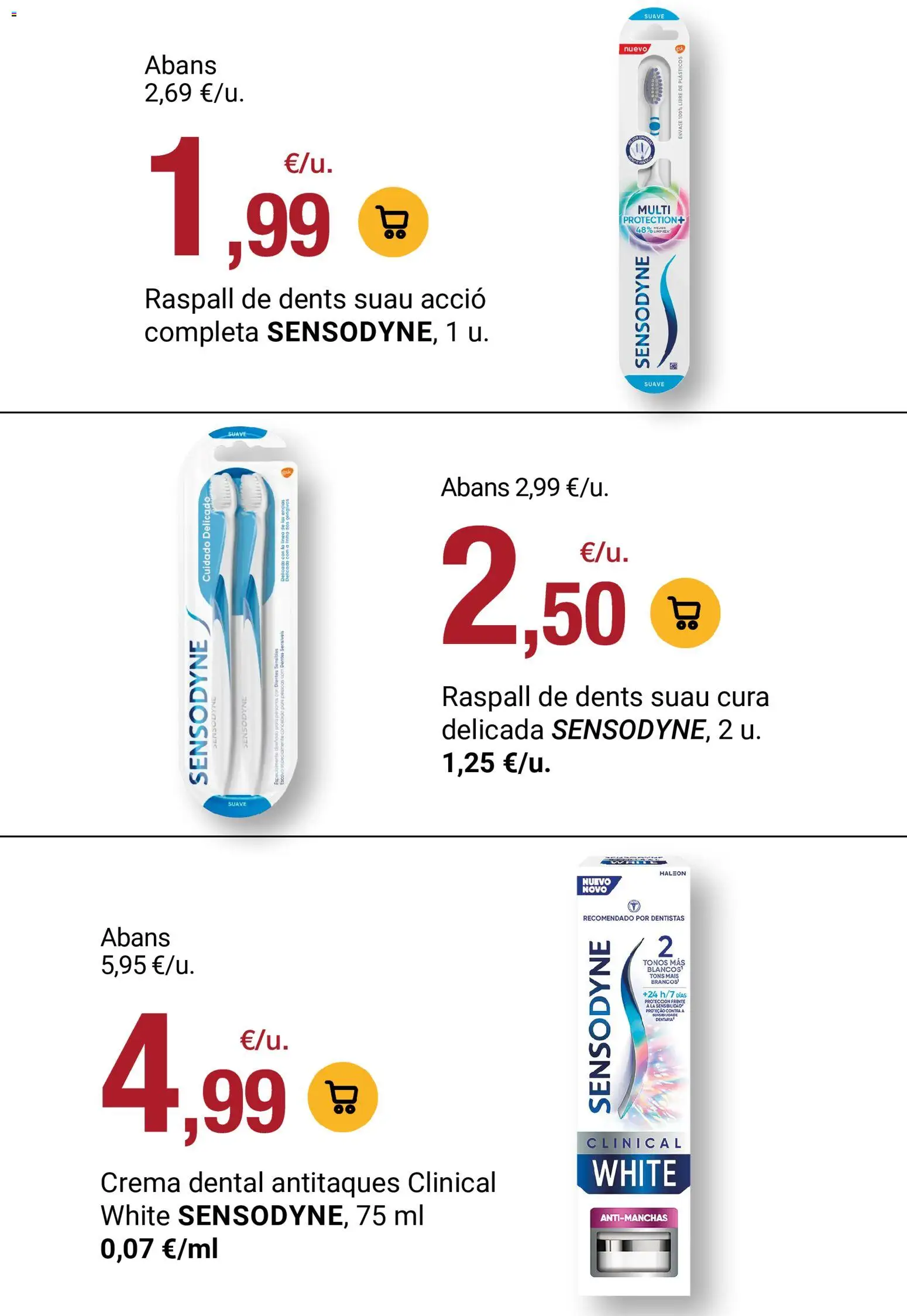 Bonpreu folleto │ válido desde el 03.03.2026 | Página: 82 | Productos: Crema