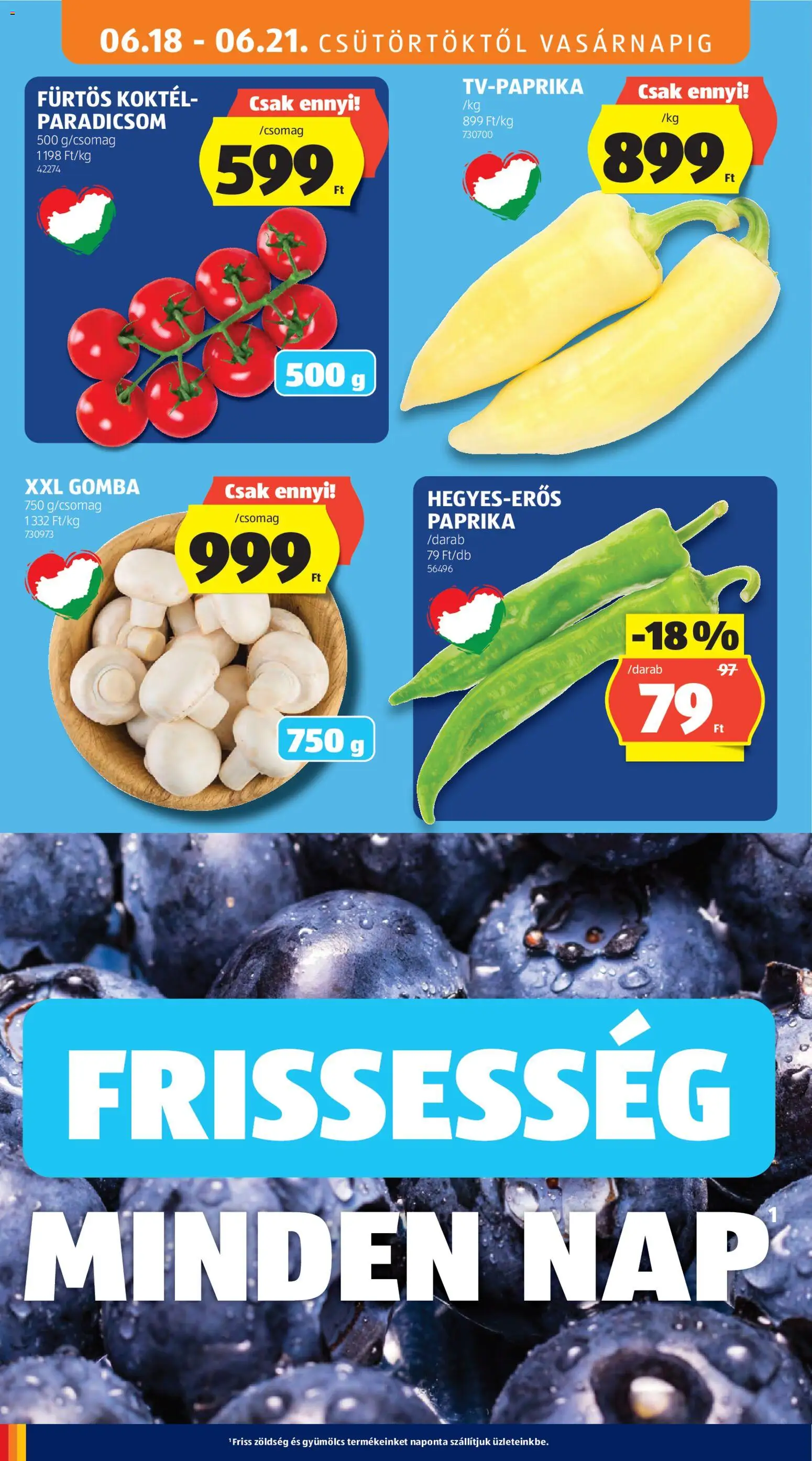 Aldi akciós ujság - amely érvényes a következő dátumtól: 18.06.2026 | Oldal: 10