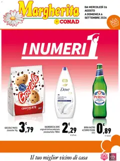 Anteprima del volantino Conad volantino Margherita Sicilia valido a partire dal 26/08/2026