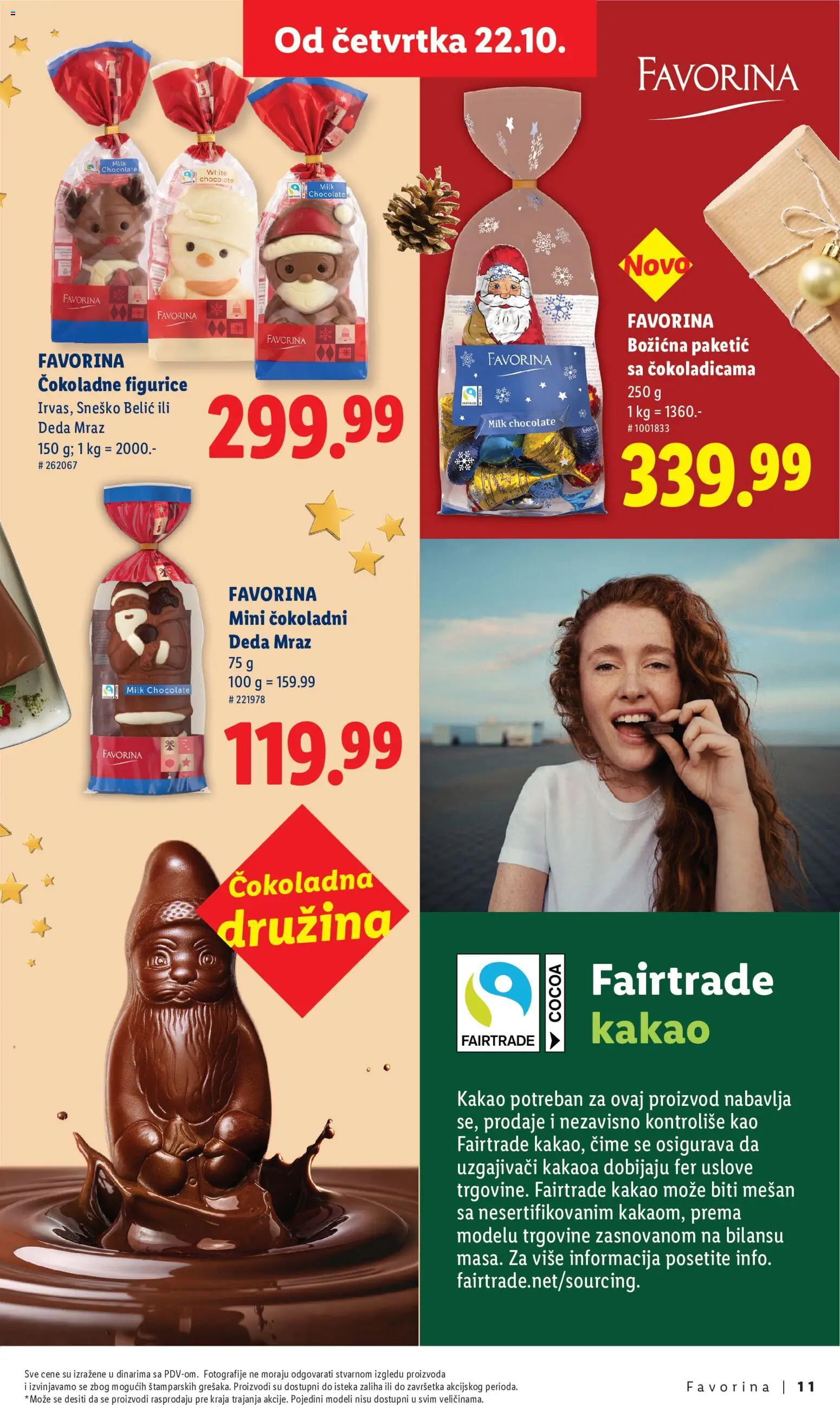 Lidl katalog - važi od 22.10.2026 | Strana: 11 | Proizvode: Kakao