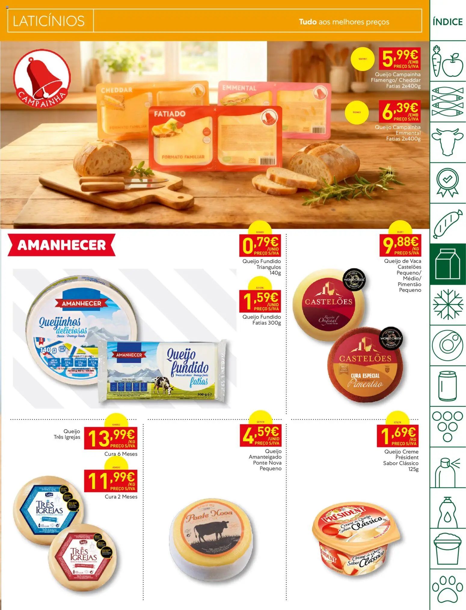Recheio folheto Madeira │ válido de 23/06/2026 | Página: 13 | Produtos: Queijo creme, Pimentão, Campainha, Creme