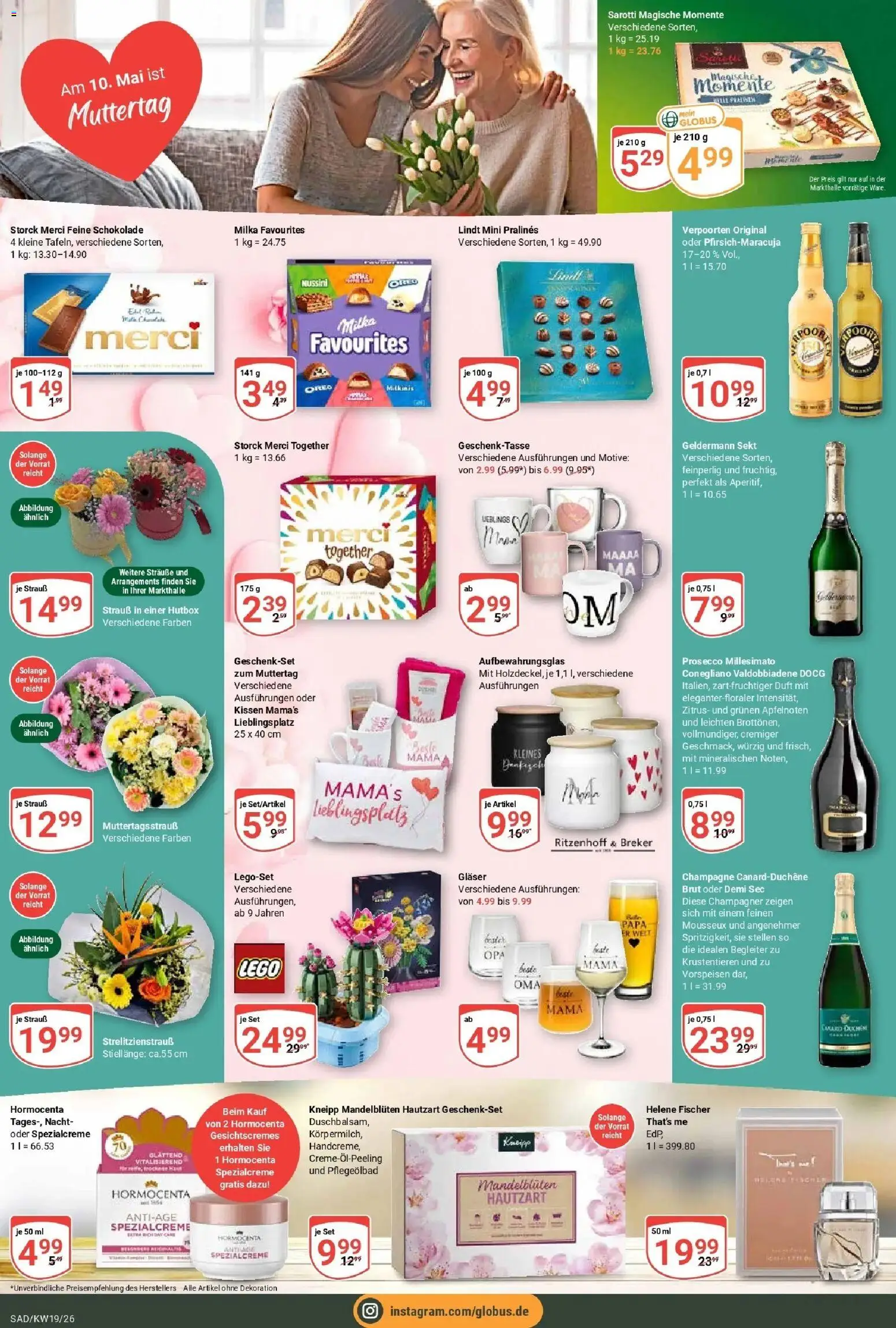 Globus Prospekt Schwandorf	 (ab 04.05.2026) » Angebote online | Seite: 18 | Produkte: Kissen, Schokolade, Duft, Prosecco