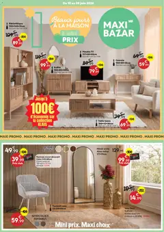 Maxi Bazar - Prévisualisation de Maxi Bazar - Brochure valide à partir de 10.06.2026