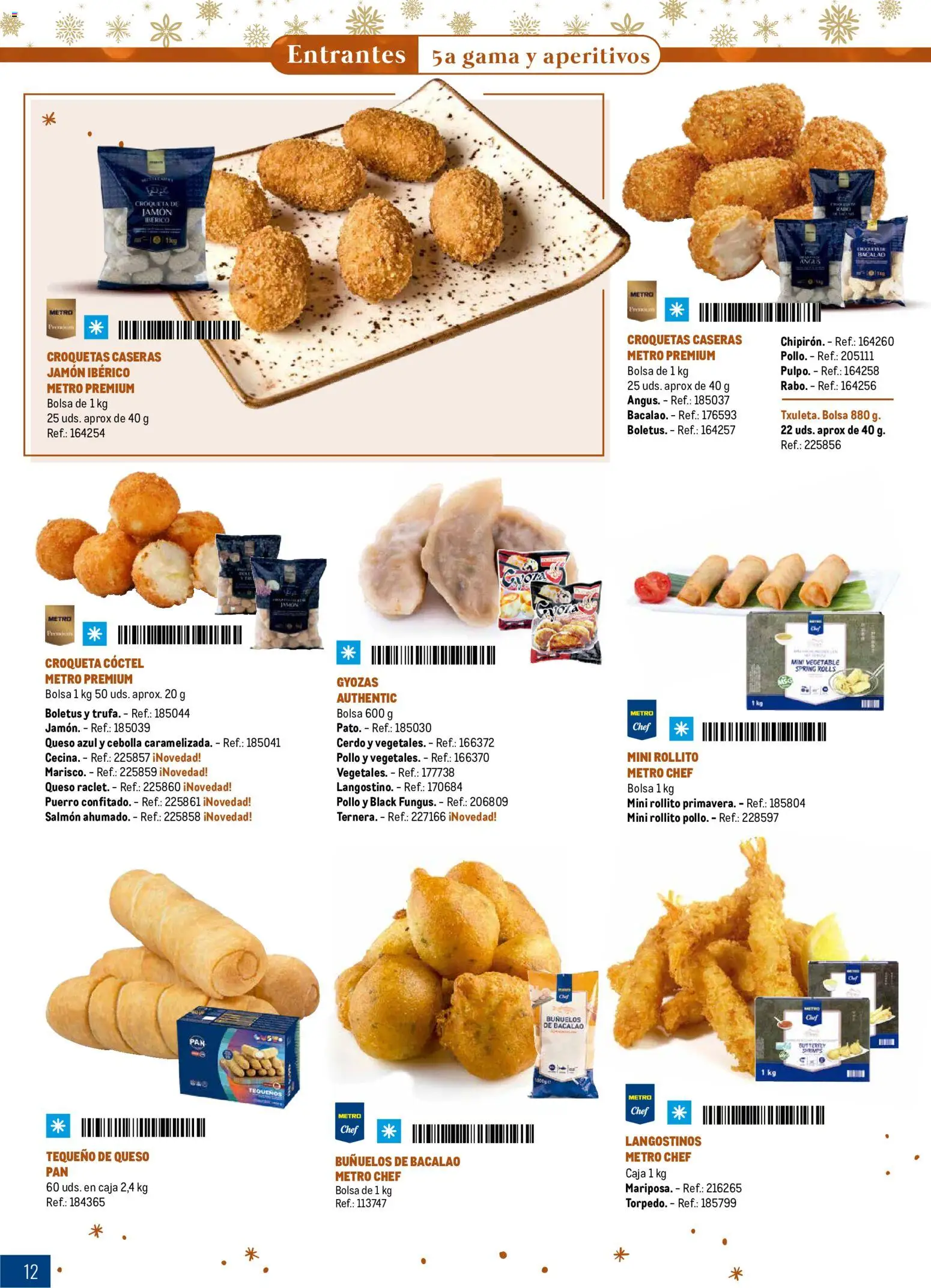 Makro Navidad │ válido desde el 08/10/2026 | Página: 12 | Productos: Jamón, Salmón, Bolsa, Caja