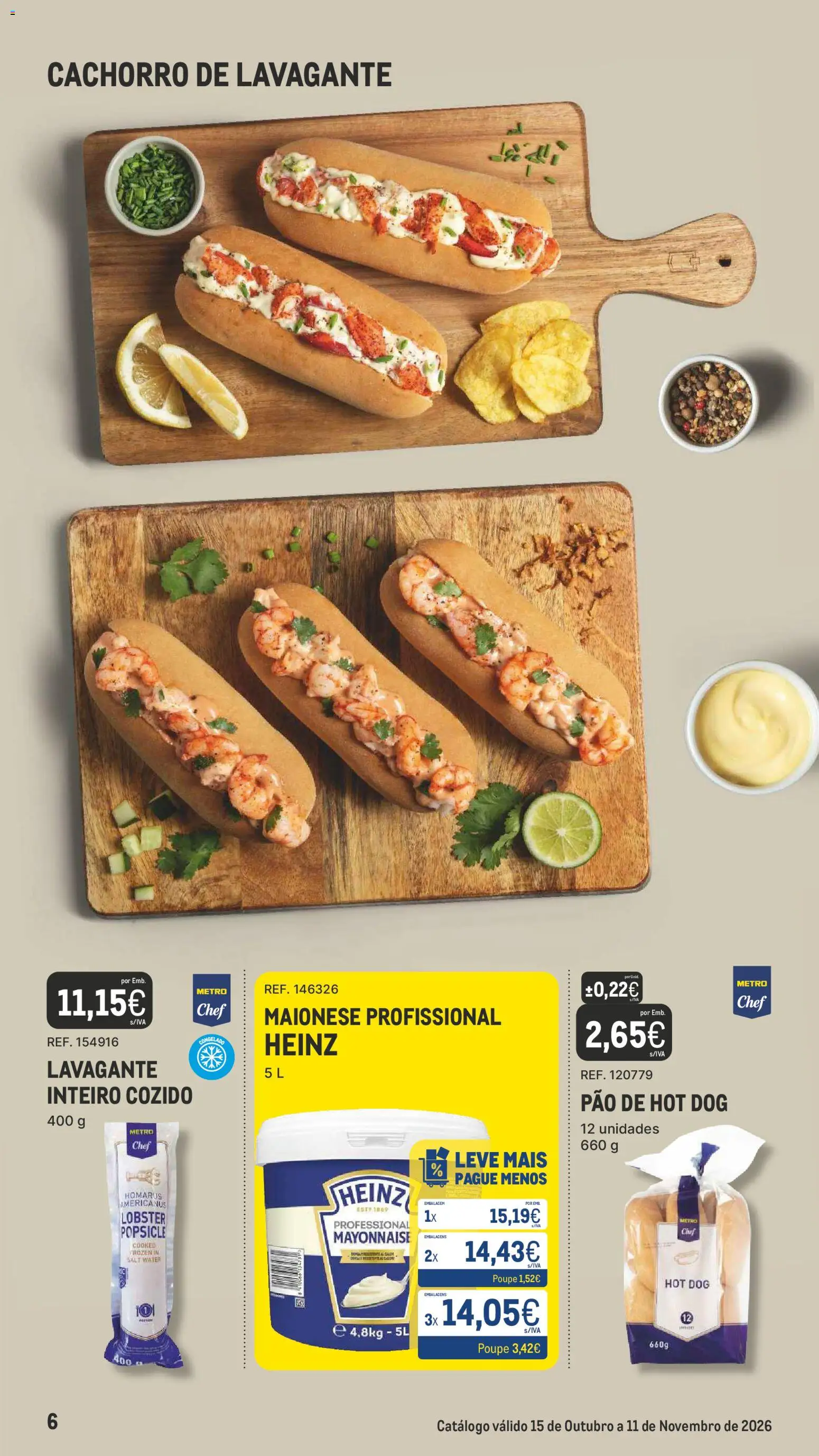 Makro Especial Tendências │ válido de 15/10/2026 | Página: 6 | Produtos: Pão, Maionese
