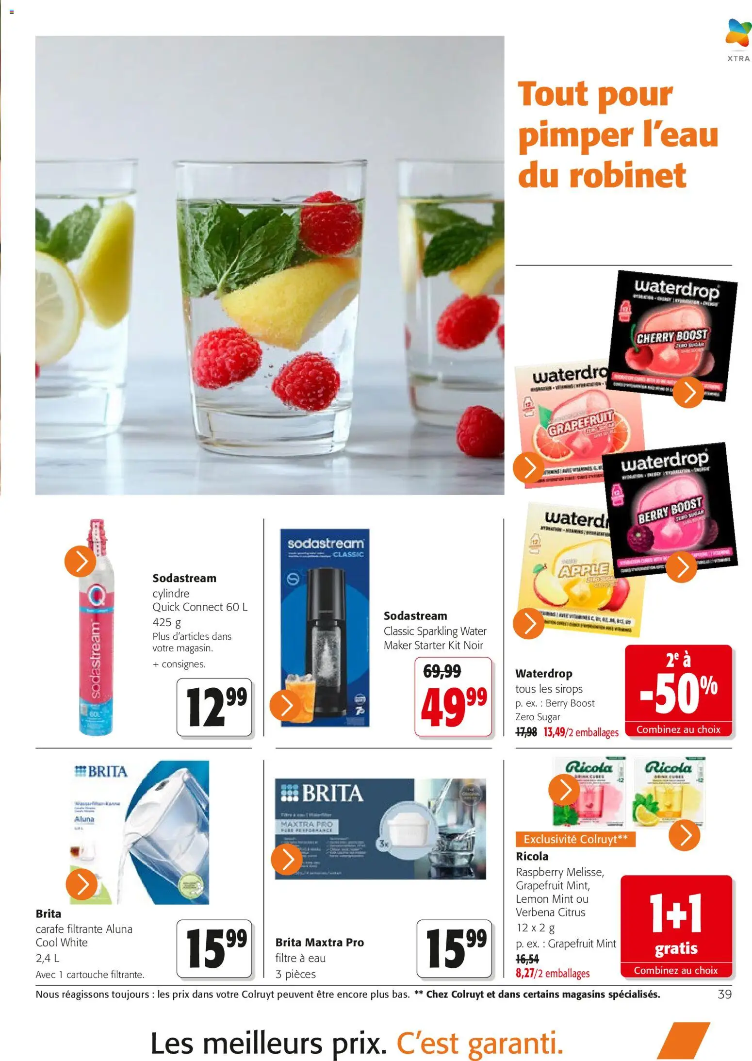 {H1} | Page: 39 | Produits: Filtre, Carafe filtrante, Carafe, Cartouche