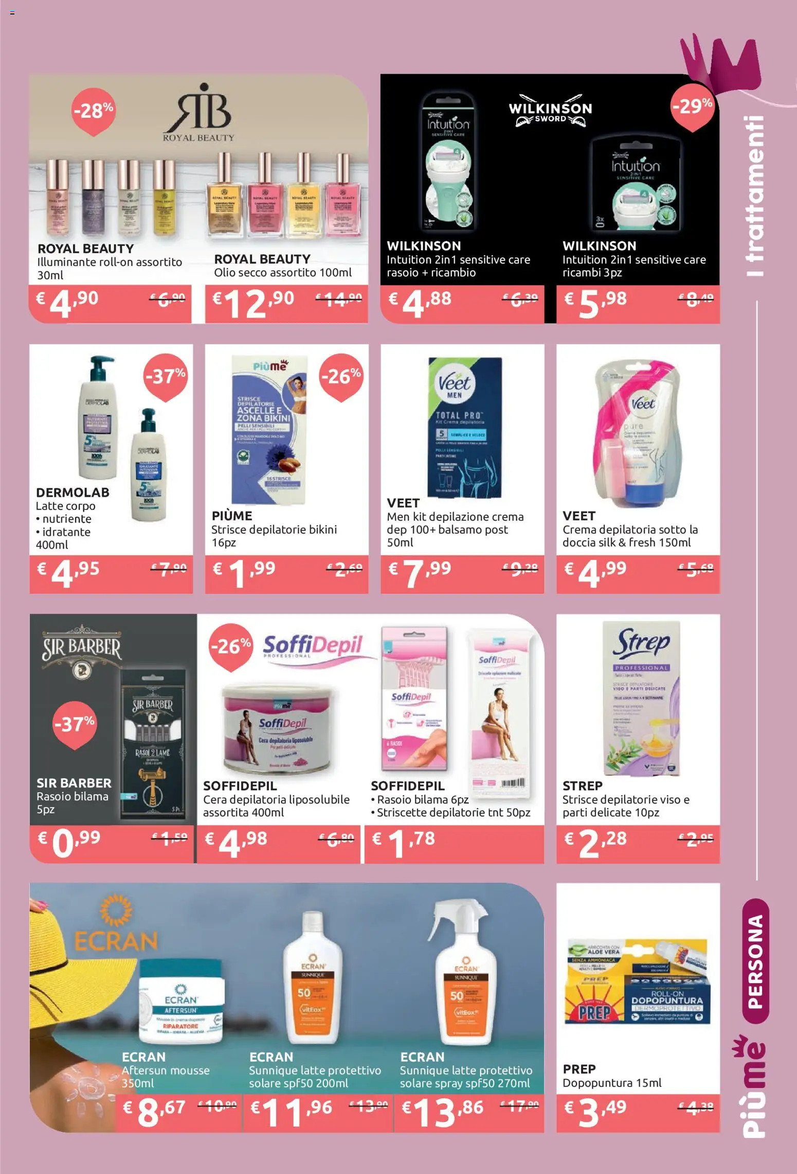 Volantino IperSoap del 01.06.2026 | Pagina: 21 | Prodotti: Balsamo, Rasoio, Latte, Olio