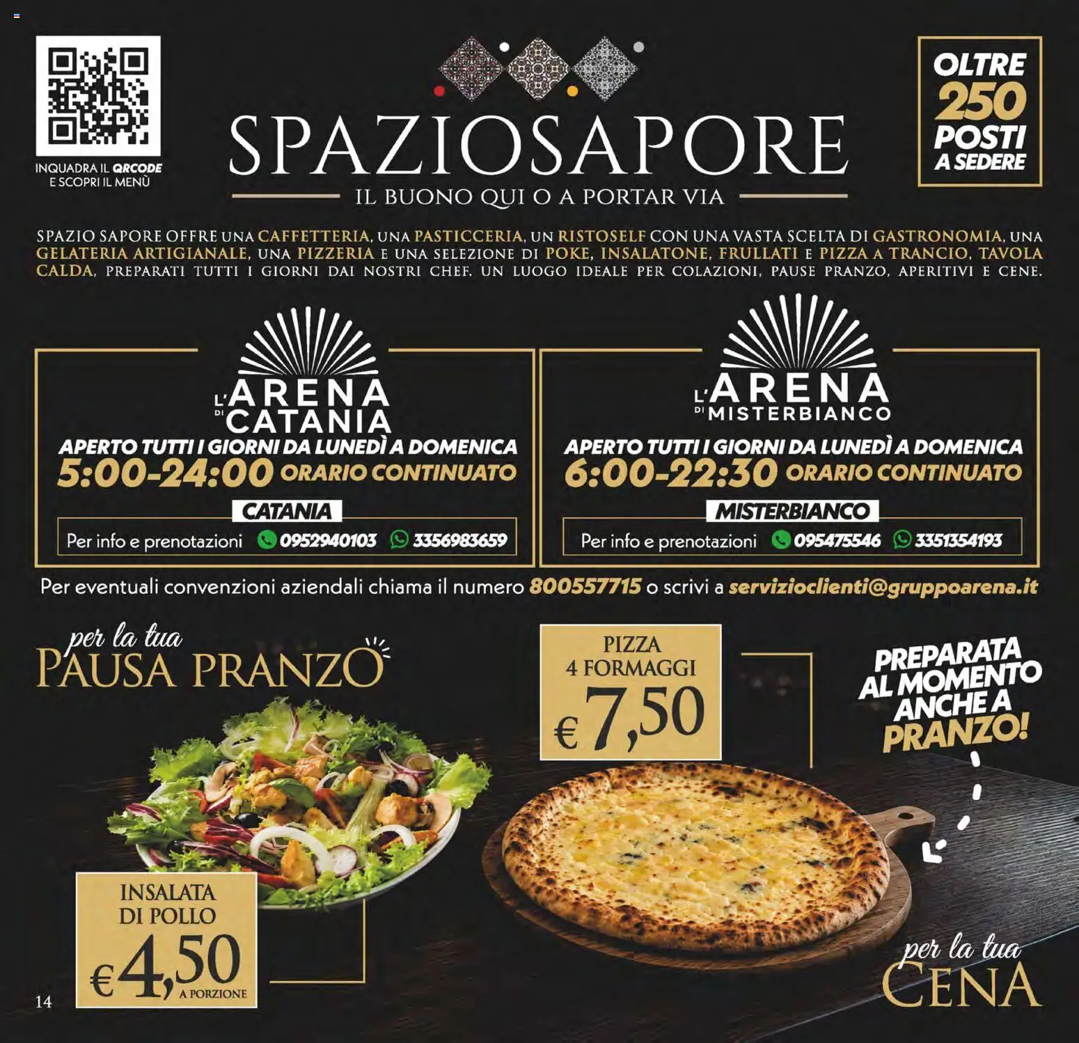 Volantino SuperConveniente del 01/09/2026 | Pagina: 14 | Prodotti: Pizza, Pollo, Insalata, Frullati