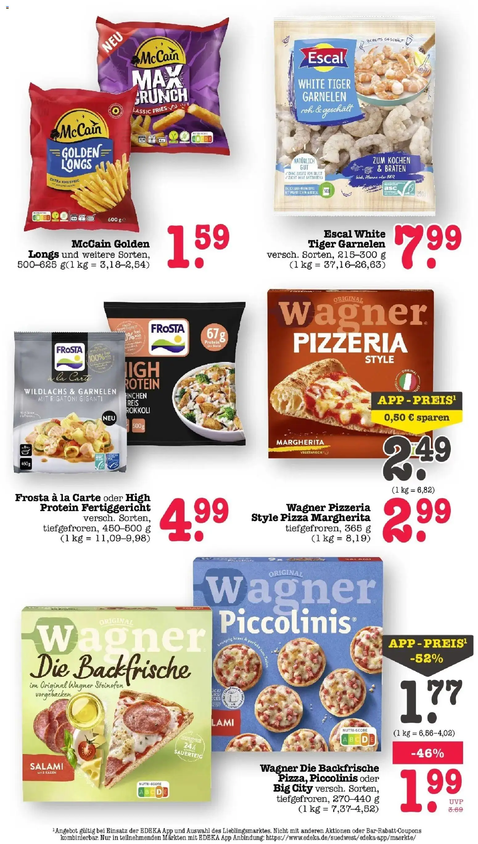 Marktkauf Prospekt Wörth Am Rhein (ab 07.09.2026) » Angebote online | Seite: 22 | Produkte: Frosta, Salami, Reis, Tiger garnelen