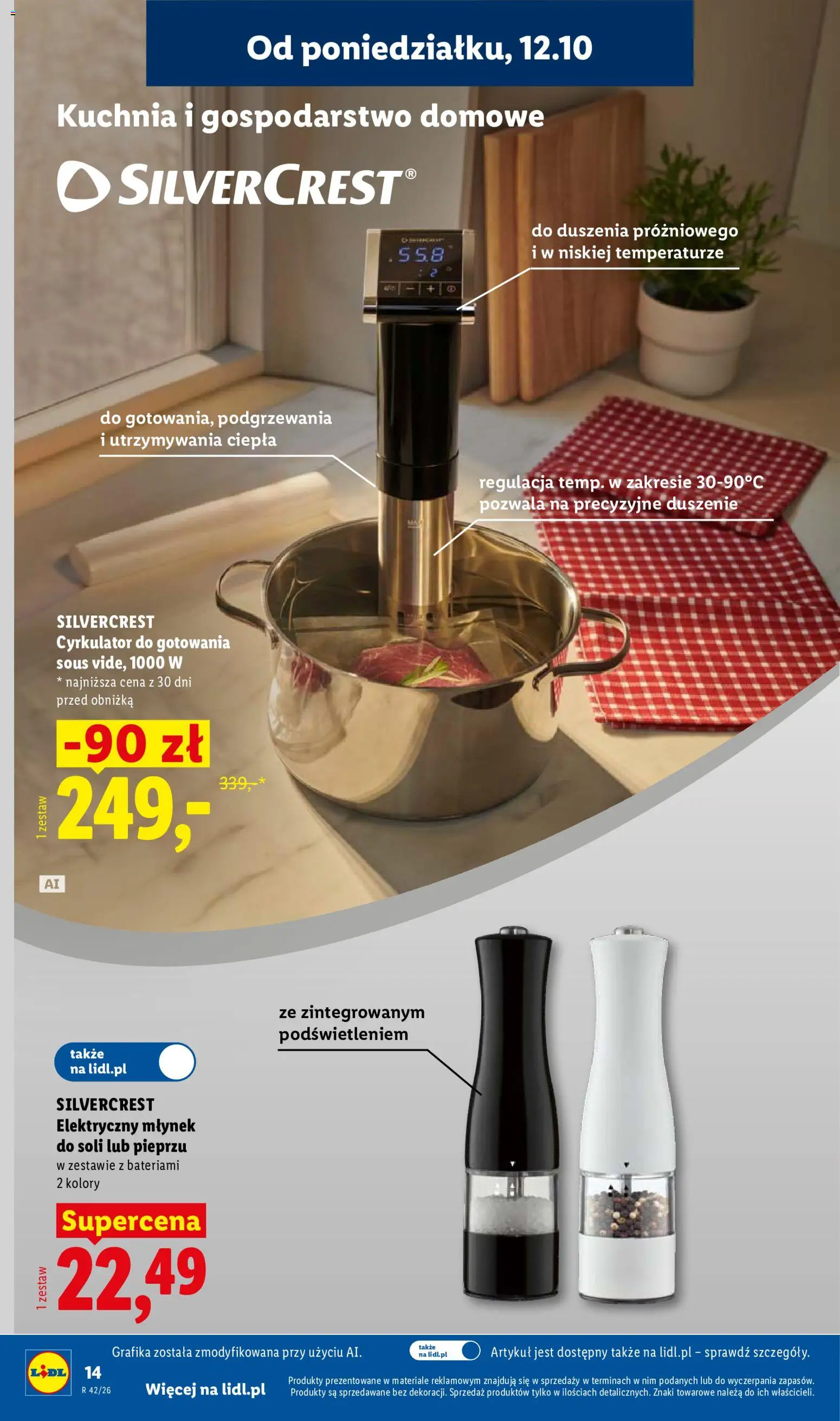 Lidl Polsko katalog od 12.10.2026 | Strana: 16 | Produkty: Mlýnek