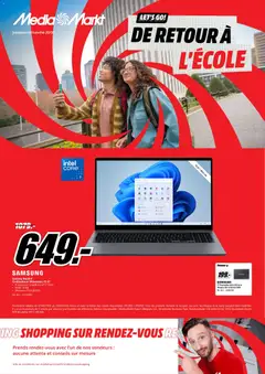 Media Markt publicité - Voorbeeld van een folder van , geldig van 07/09/2026
