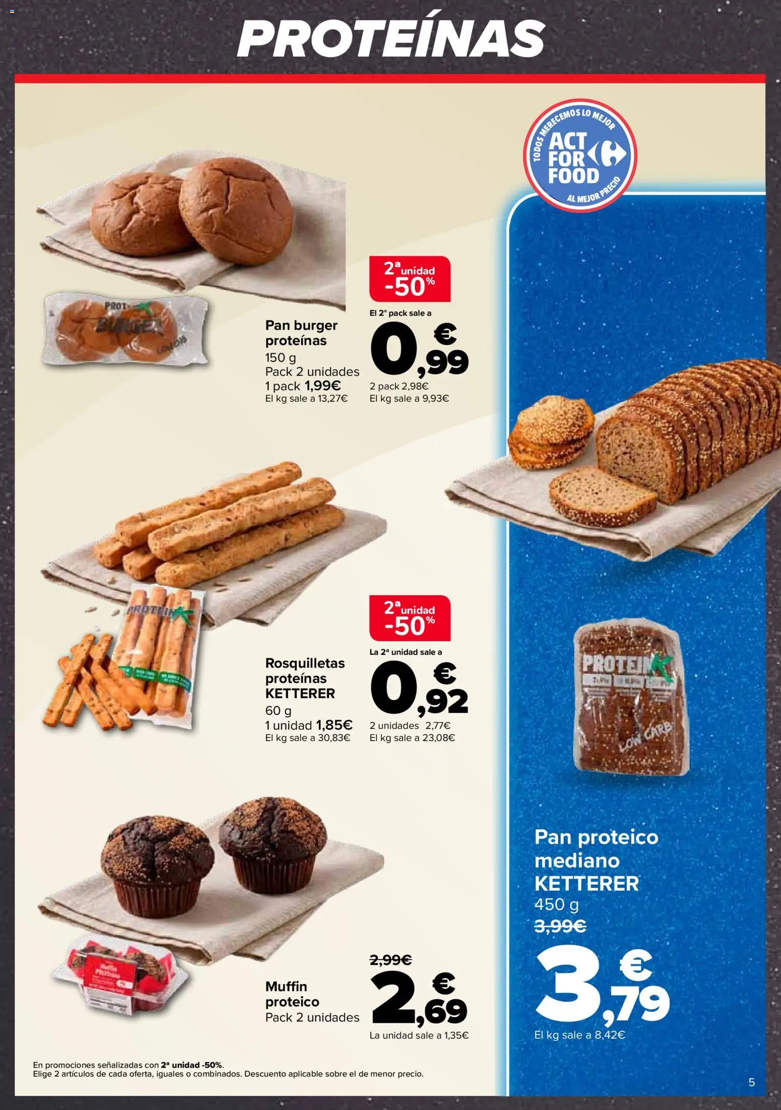 Carrefour Tendencias │ válido desde el 26/06/2026 | Página: 5 | Productos: Pan