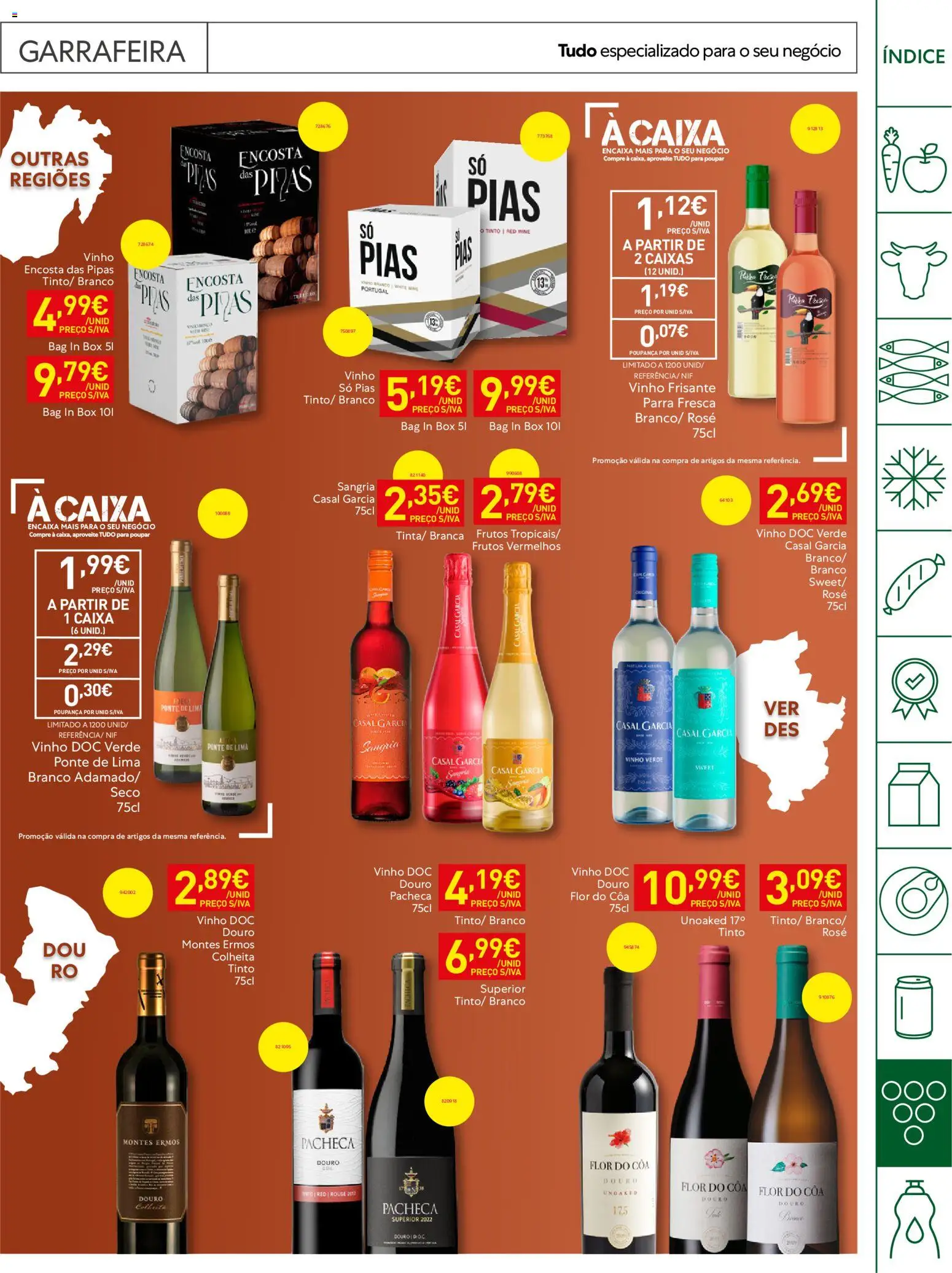 Recheio Horeca │ válido de 26.05.2026 | Página: 23 | Produtos: Caixa, Vinho