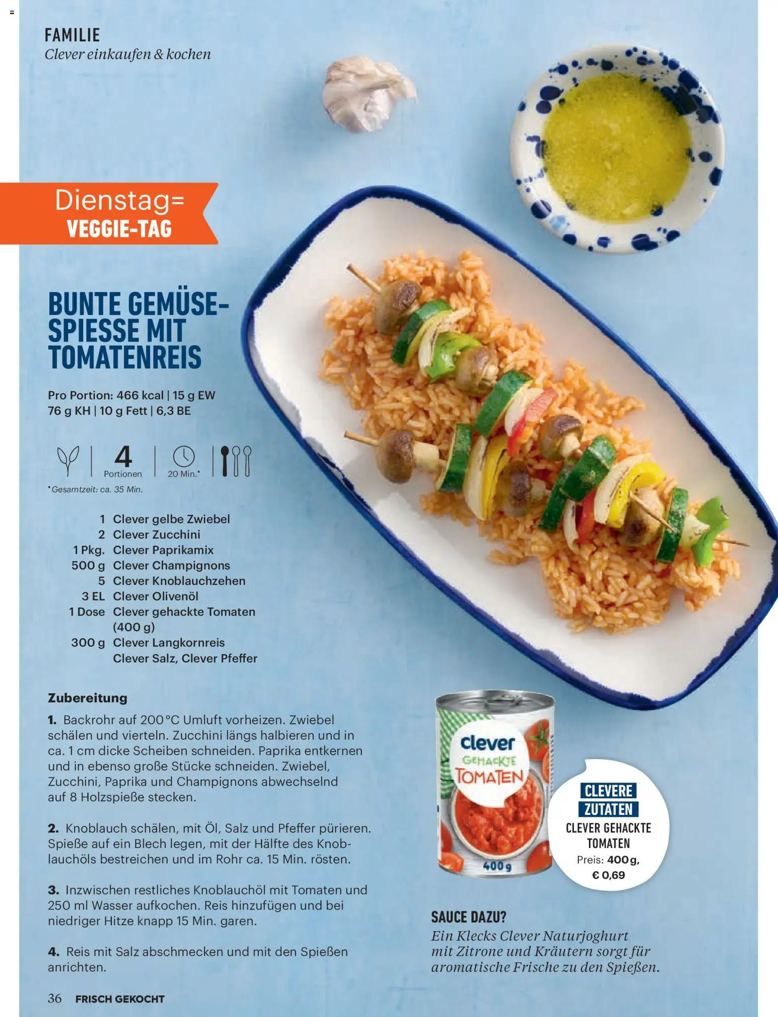 Billa Frisch Gekocht gültig ab 01.05.2026 | Seite: 36 | Produkte: Salz, Zitrone, Knoblauch, Tomaten