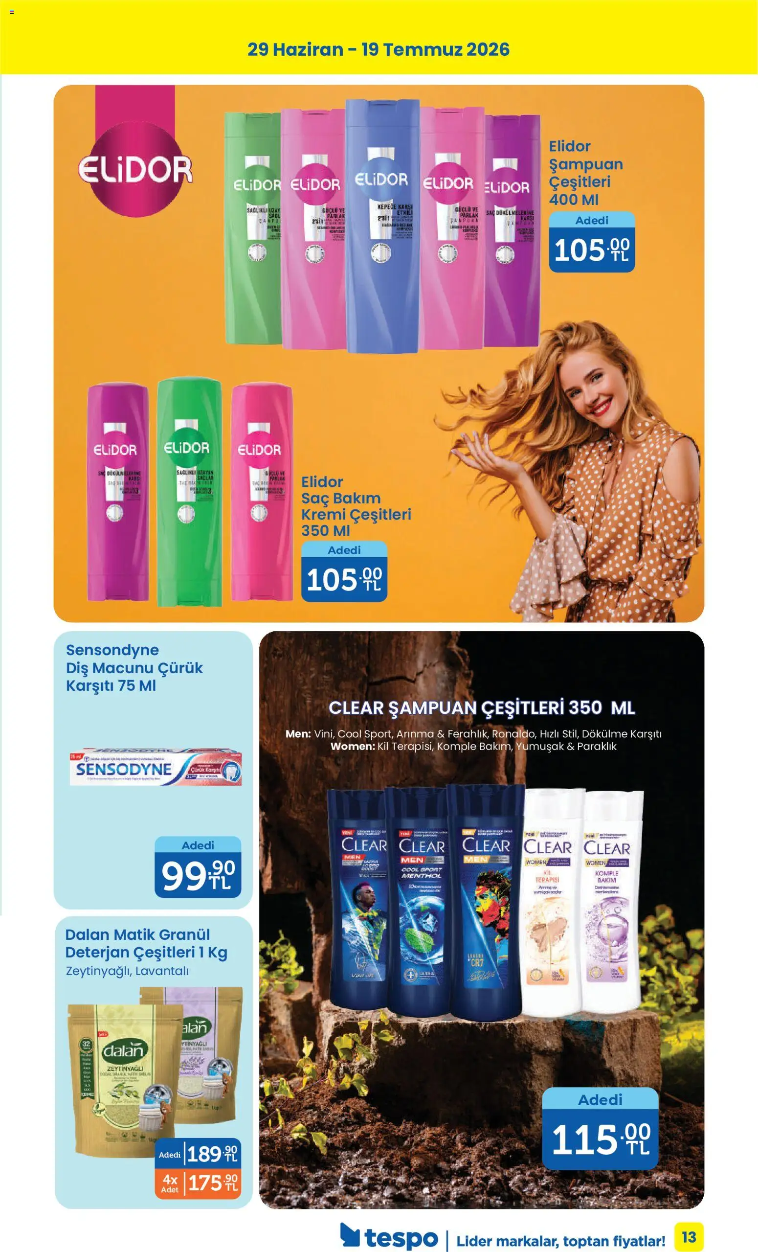 Tespo Katalog - 29 Haziran 2026 tarihinden itibaren geçerlidir | Sayfa: 13