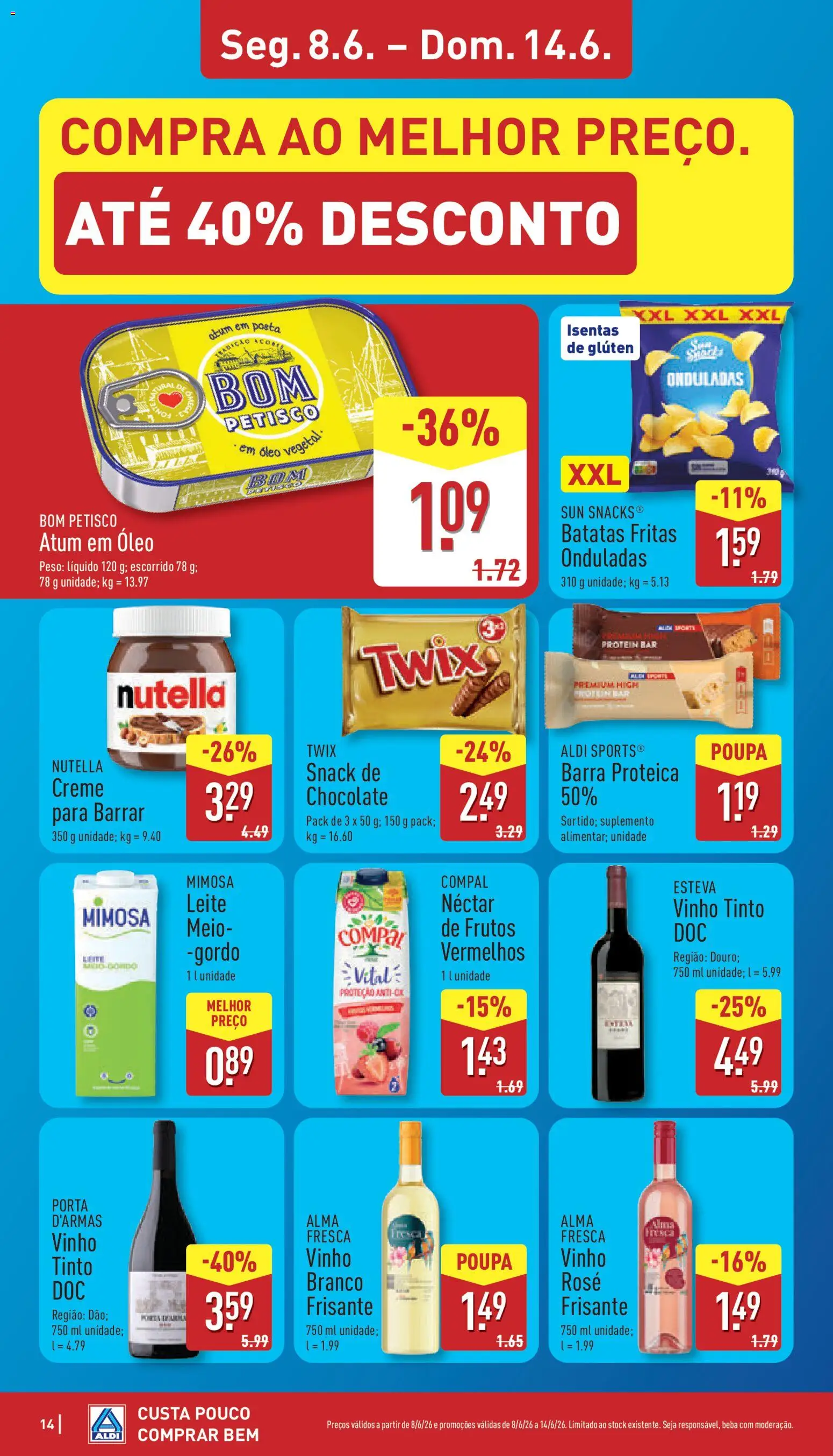 Aldi folheto │ válido de 08.06.2026 | Página: 14