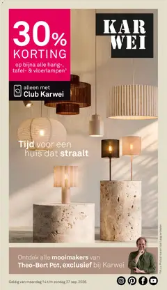 KARWEI folder - Voorbeeld van een folder van KARWEI, geldig van 14-09-2026