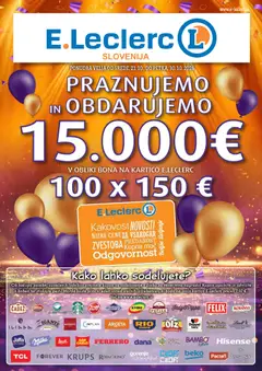E.leclerc katalog akcije – veljaven od 21.10.2026