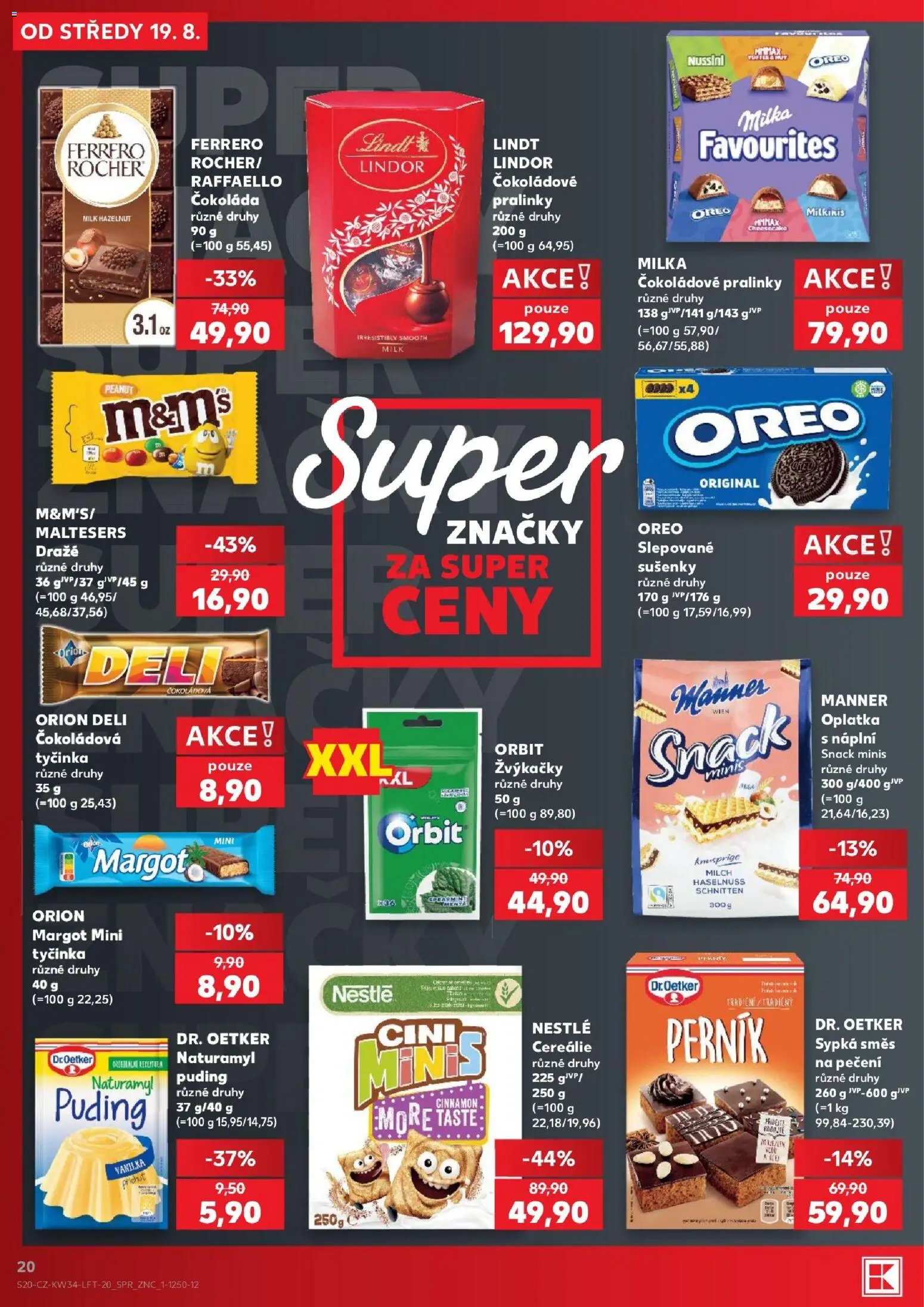 Kaufland leták - Ostrava od 19.08.2026 | Strana: 20