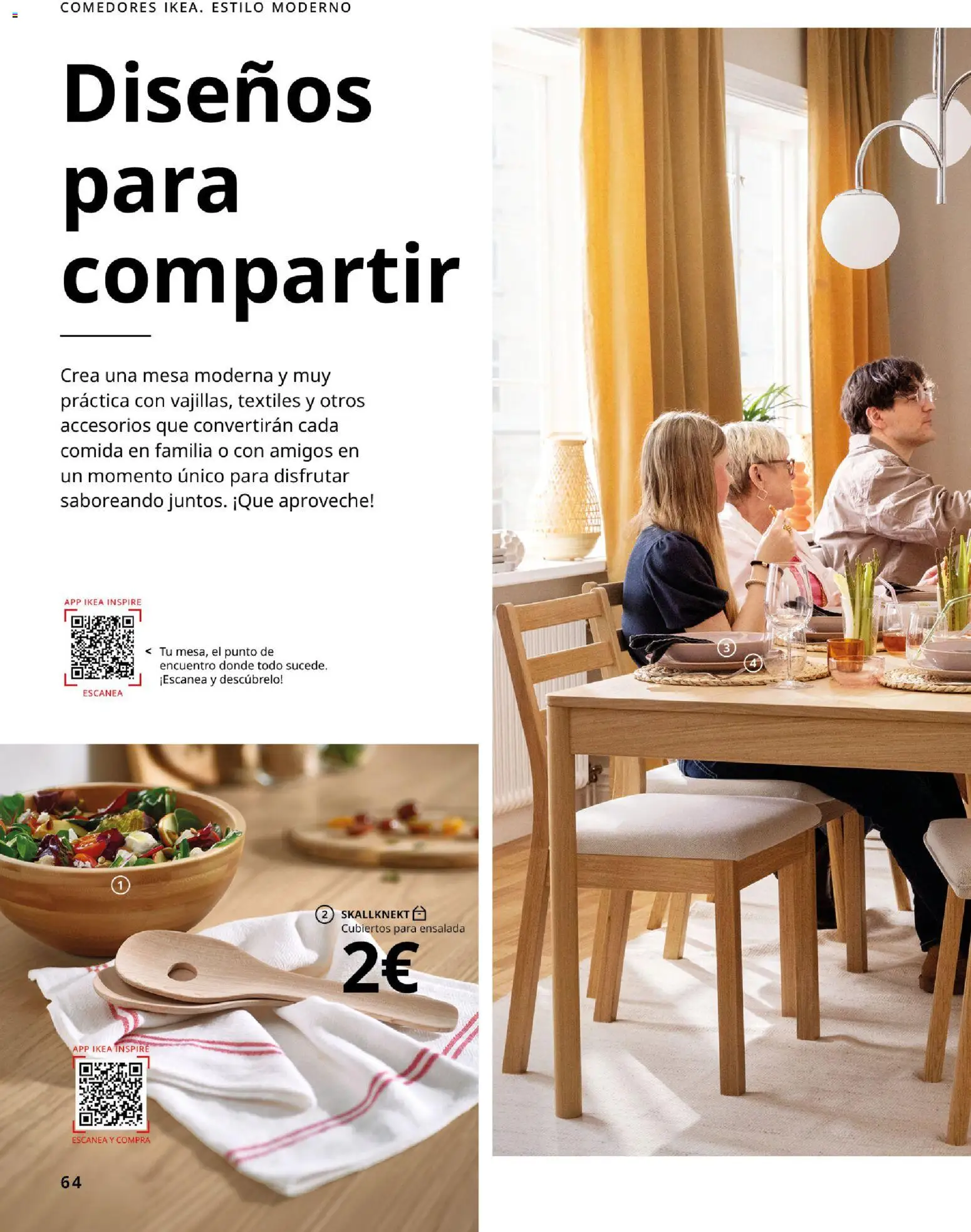 IKEA - Accesorios y decoración │ válido desde el 01/09/2026 | Página: 64 | Productos: Ensalada, Mesa