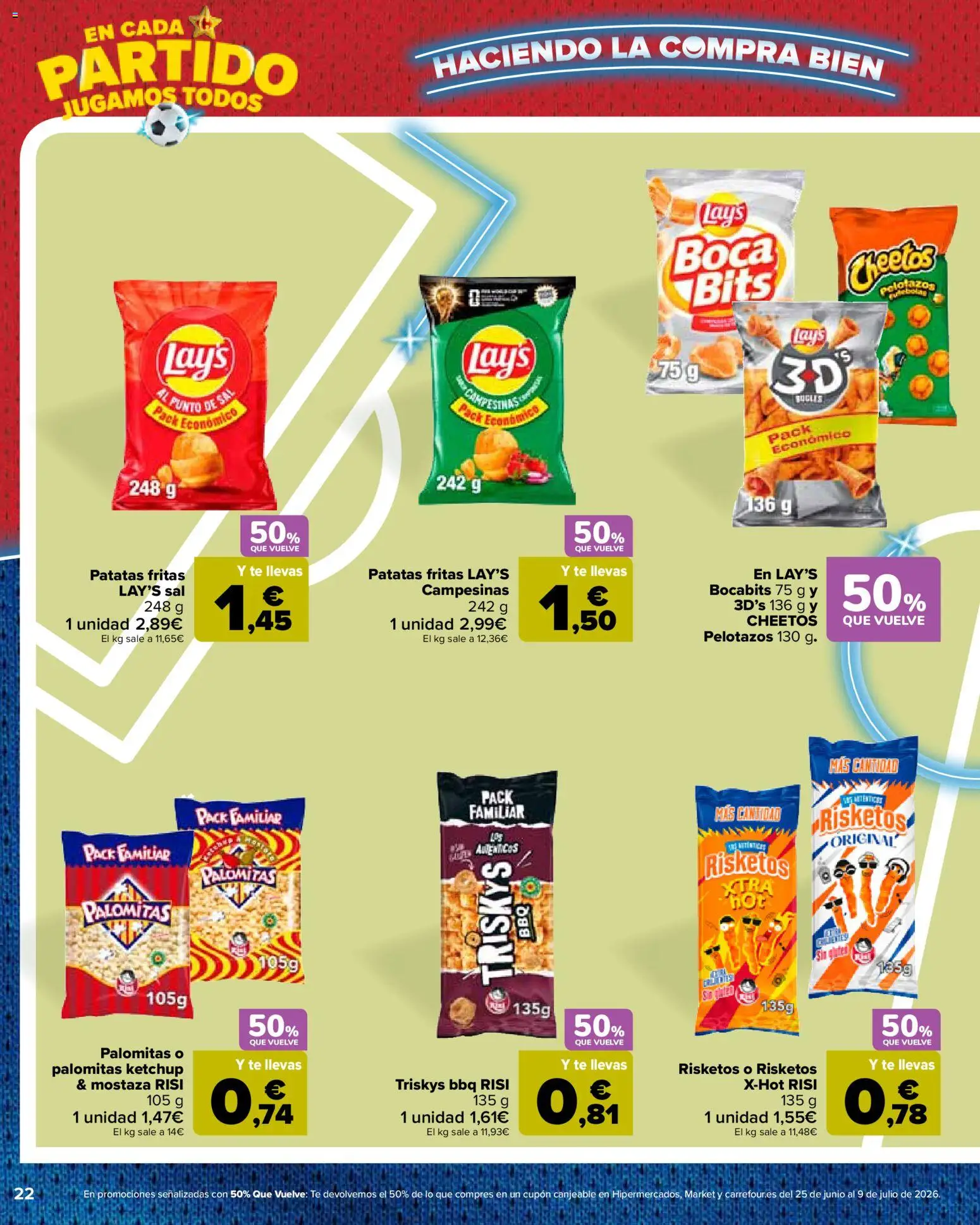 Carrefour La Fiesta del Futbol │ válido desde el 11.06.2026 | Página: 22 | Productos: Té