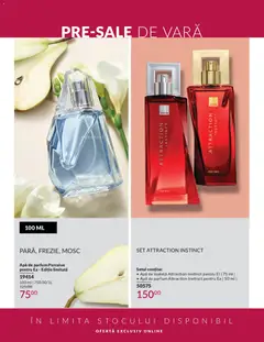 Ofertele Avon valabile de la 01.06.2026 | Pagină: 203 | Produse: Apă de parfum, Toaletă, Parfum, Apă