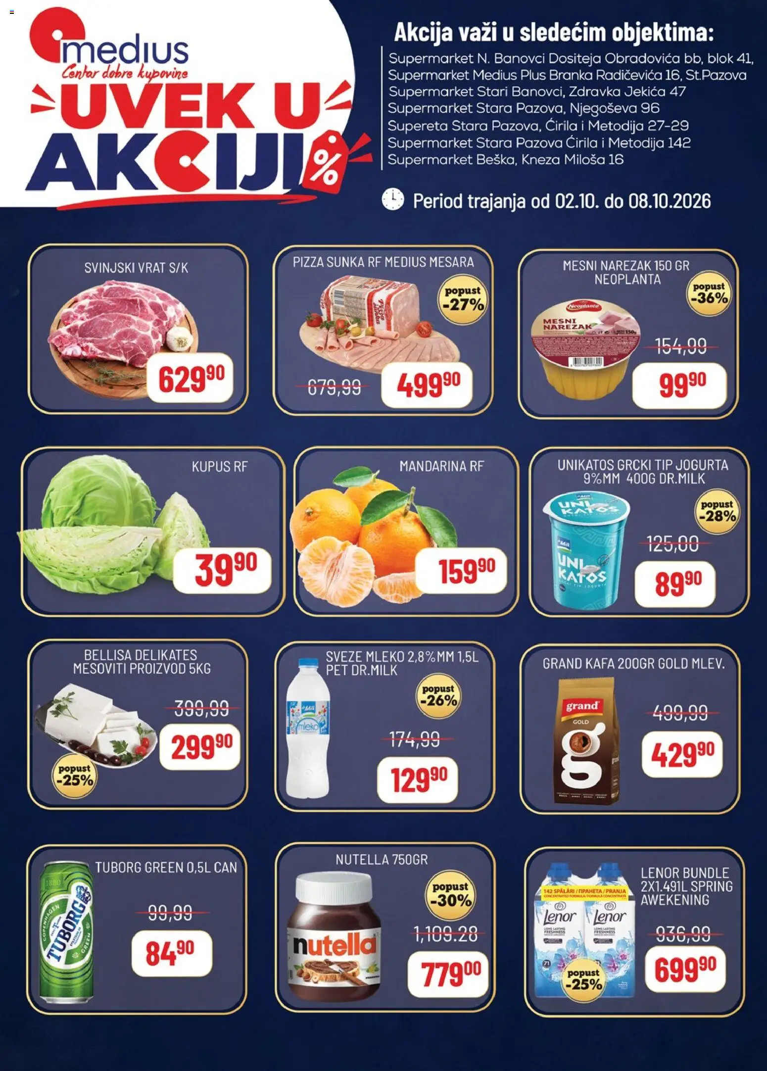 Medius katalog - važi od 02.10.2026 | Strana: 1