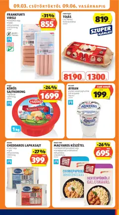 Aldi akciós újság - amely érvényes a következő dátumtól: 2026.09.03. | Oldal: 13