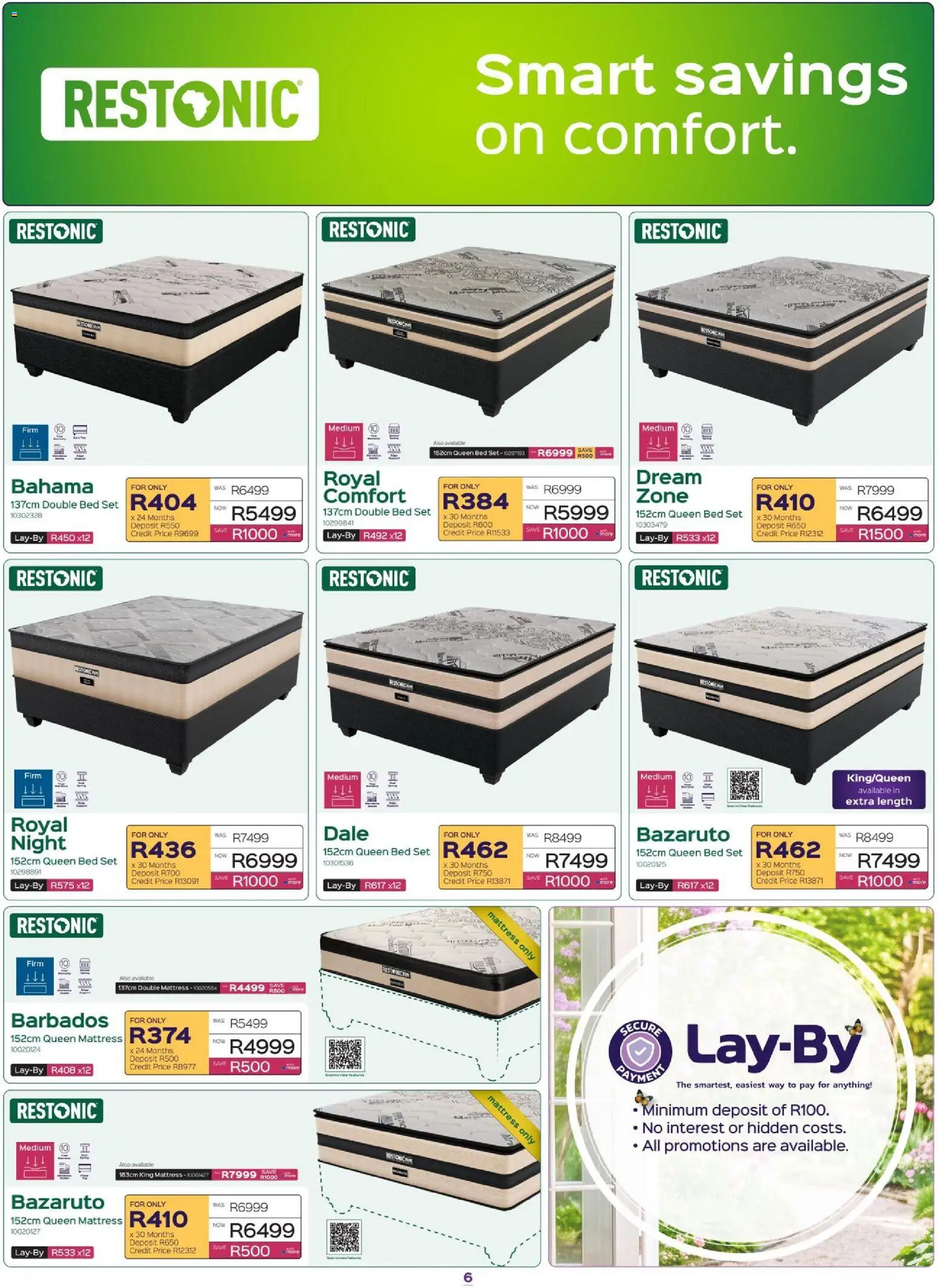 New Sleepmasters catalogue – valid from 20/08/2026 | Page: 6