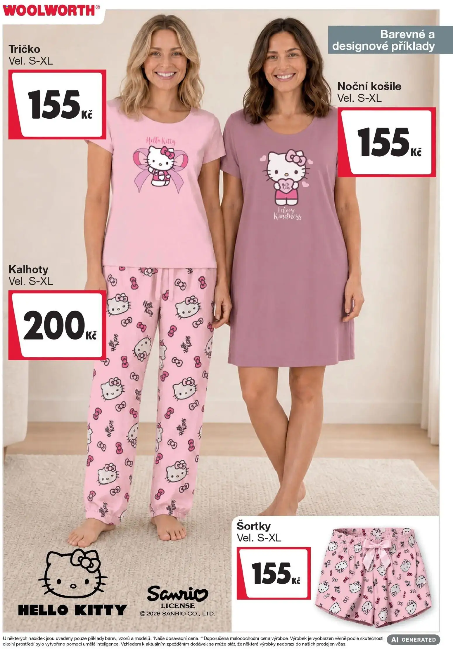 Woolworth leták - Trebic od 11.09.2026 - akční nabídka | Strana: 12 | Produkty: Tričko, Košile, Kalhoty, Noční košile