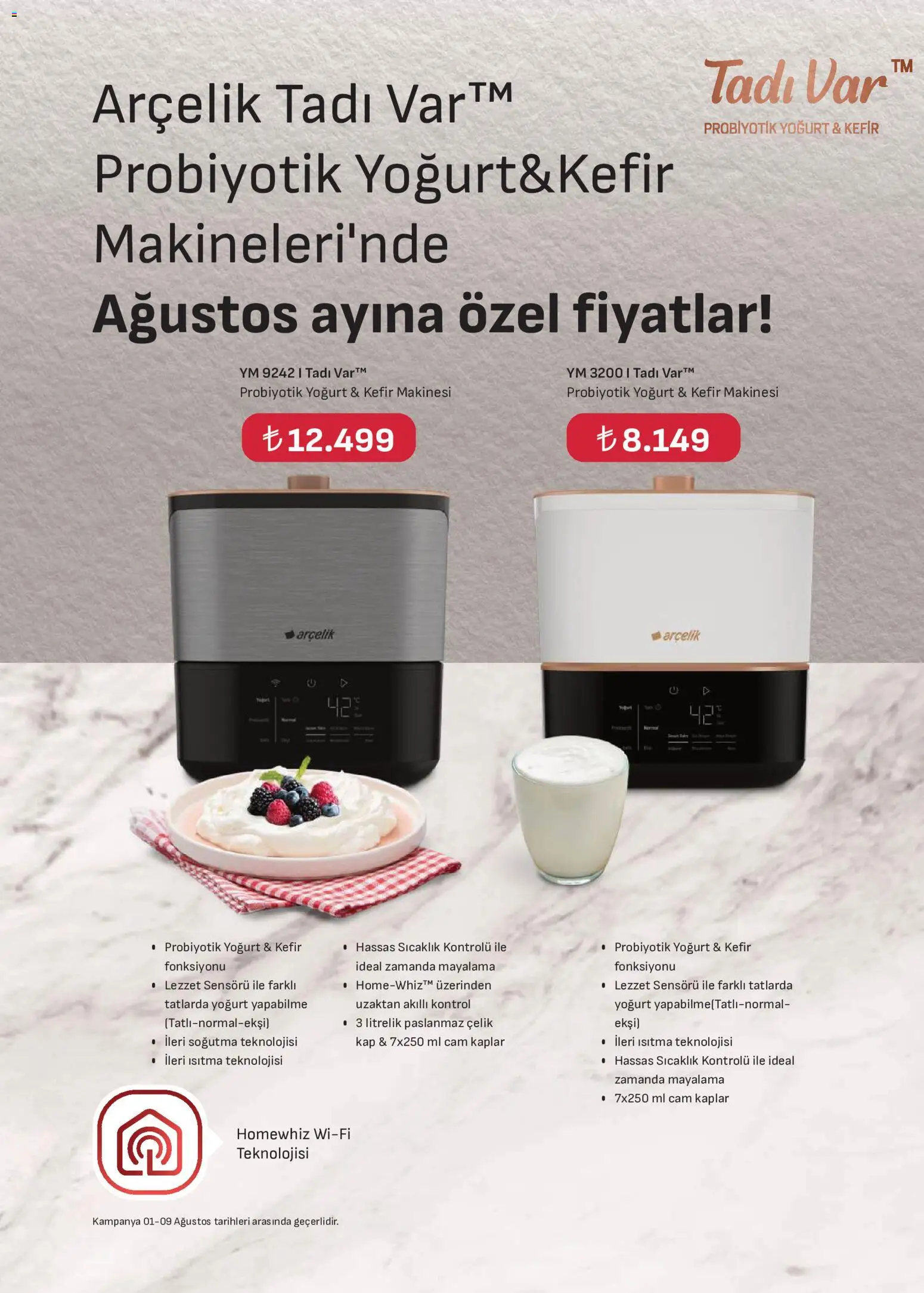 Arçelik Katalog - 01 Ağustos 2026 tarihinden itibaren geçerlidir | Sayfa: 53