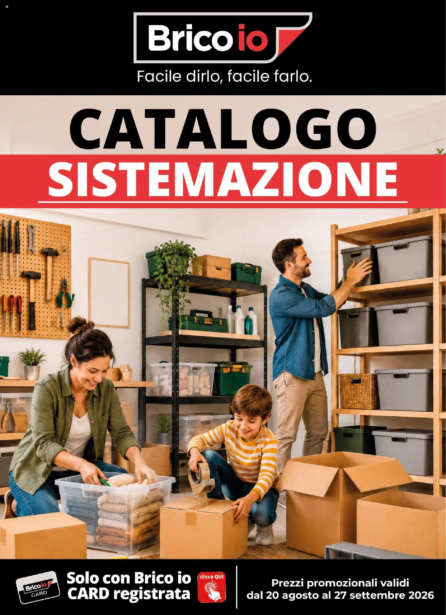 Volantino Brico io del 20/08/2026 | Pagina: 1