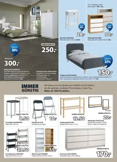 JYSK Prospekt aktuell ab 25.09.2026 gültig | Seite: 8 | Produkte: Kleiderschrank, Kommode, Nachttisch, Lattenrost